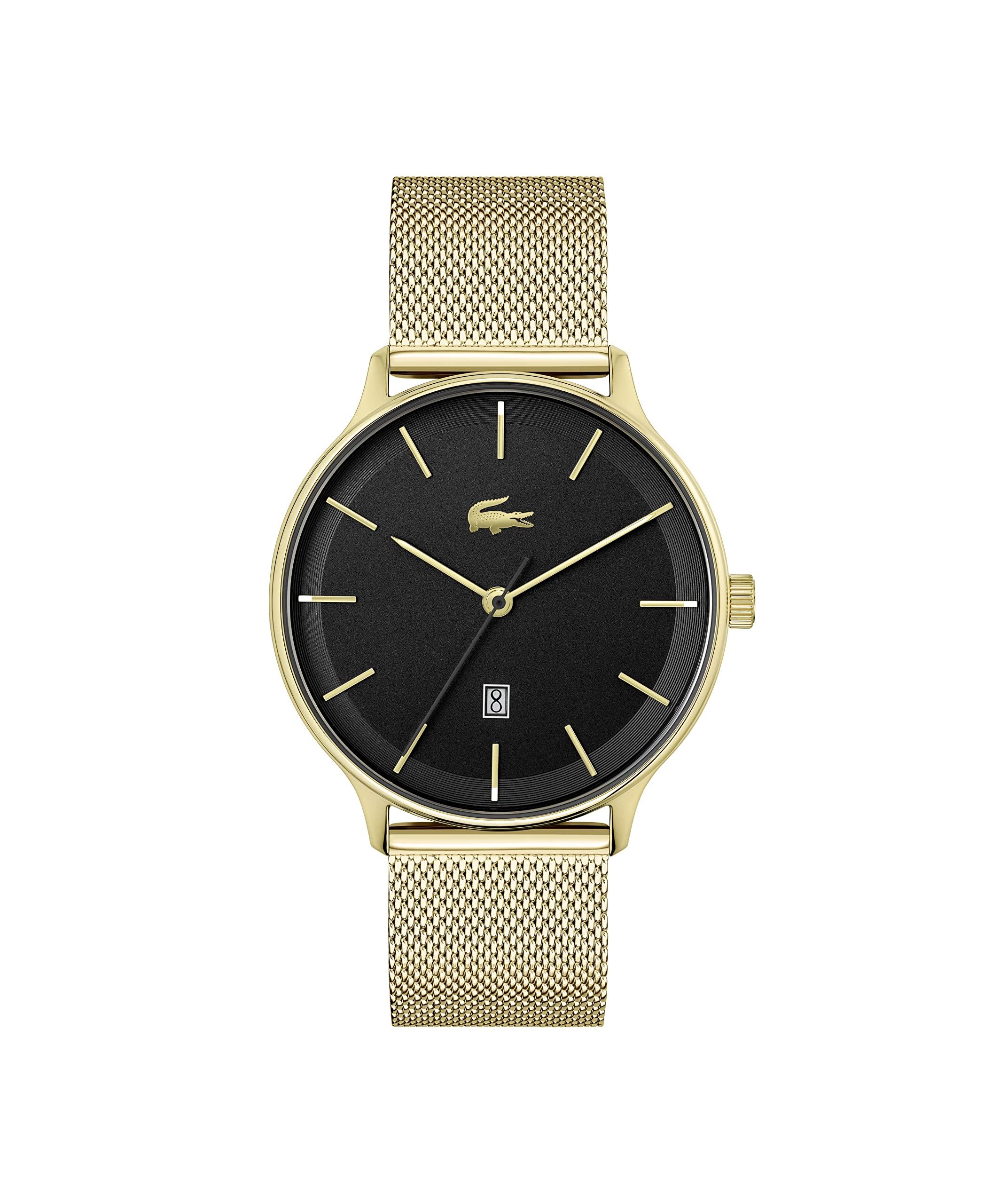 Lacoste Club Quartz Black Round Dial Men's Watch - 2011224