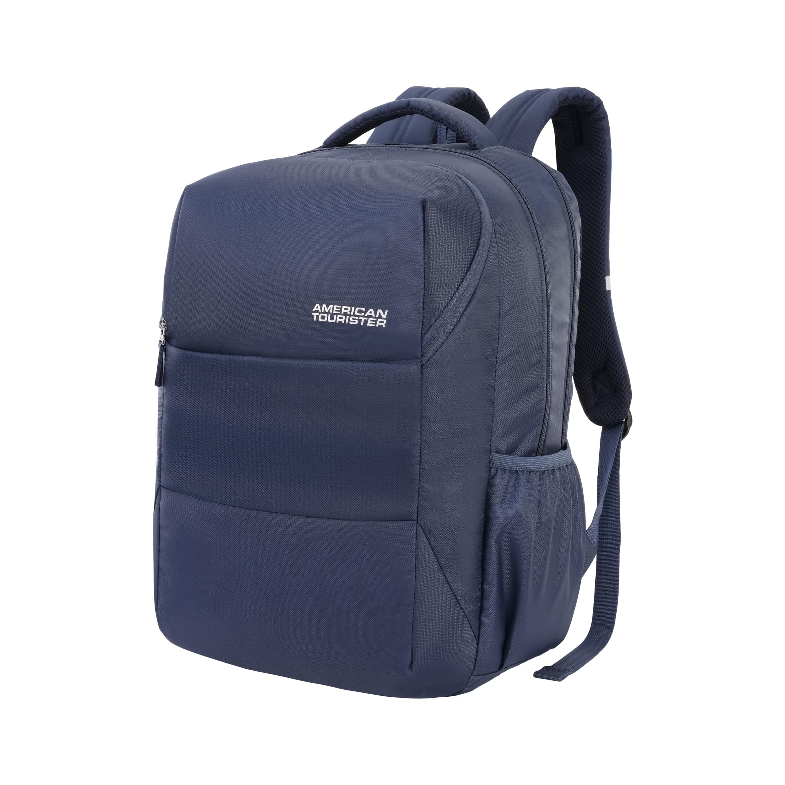 American Tourister Valex+ | 36L Backpack | 17" Laptop Bag | 3 Compartments | College & Office Backpack for Men and Women| Blue | 1 Yr Global Warranty