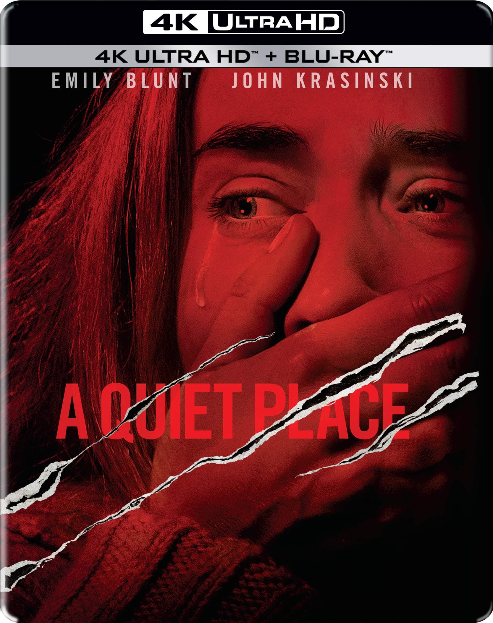 A Quiet Place (2018) (Limited Collector's Edition Steelbook) (4K UHD & Blu-ray) (2-Disc) - Includes Dolby Atmos, Dolby Vision and HDR10 only on 4K Ultra HD