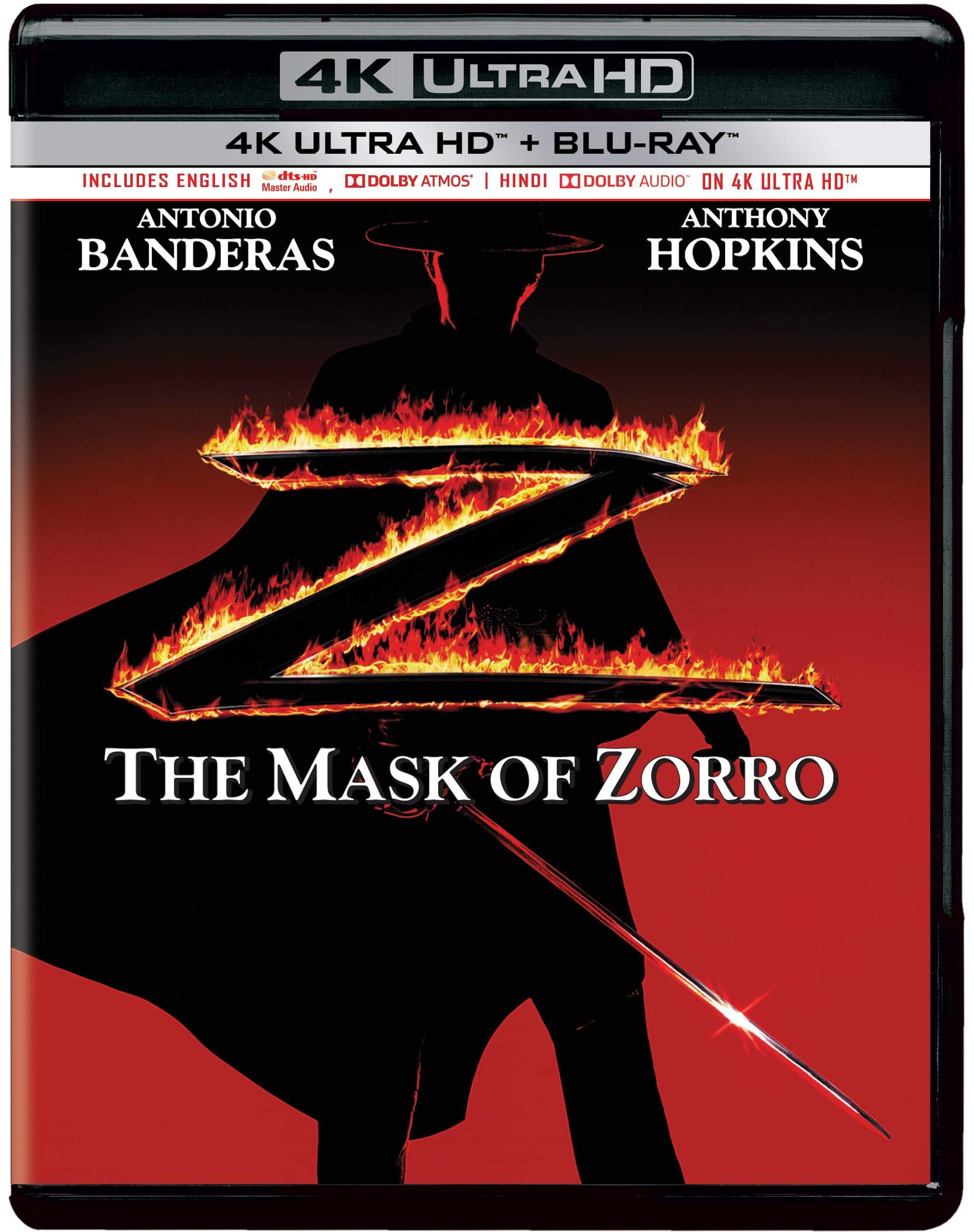 The Mask of Zorro (4K UHD + Blu-ray) (2-Disc)