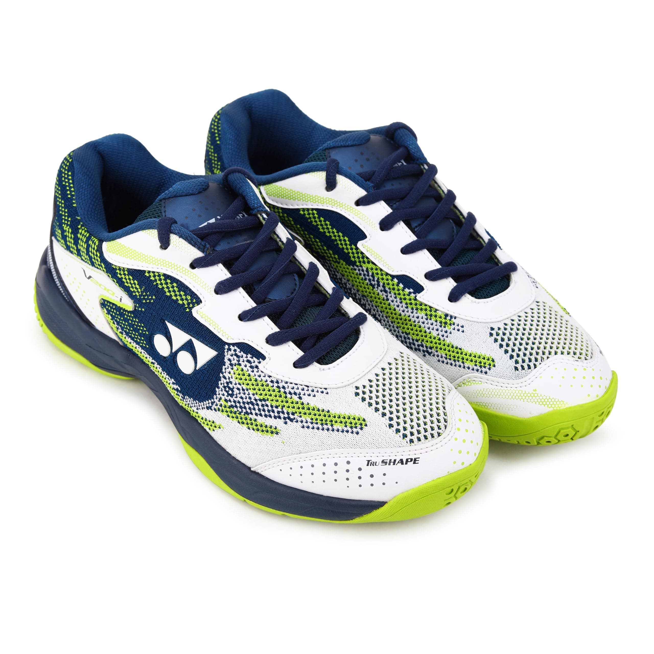 YONEX Badminton Shoes V 200I White DEEP Ocean 7/8903224448868