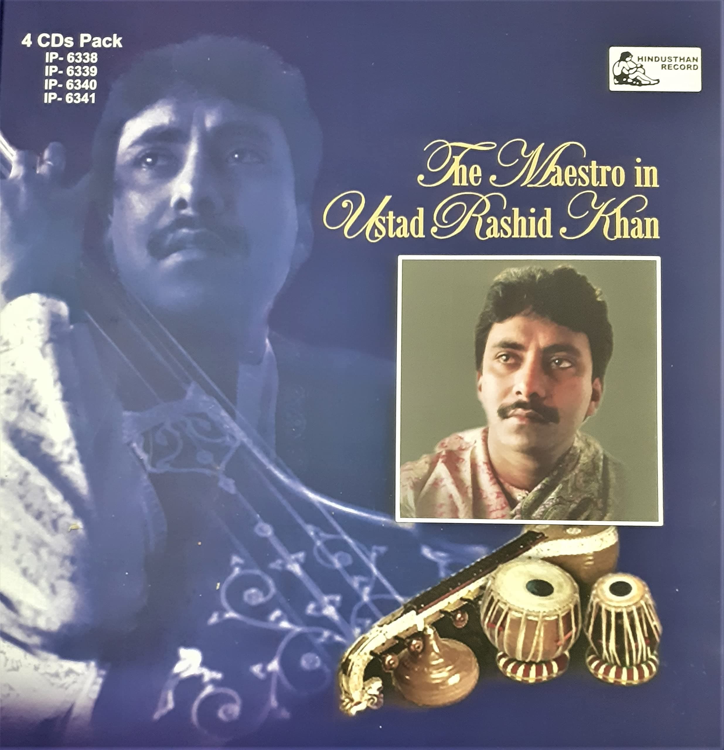Inreco Audio CD-The Maestro In Ustad Rashid Khan- 4Pack
