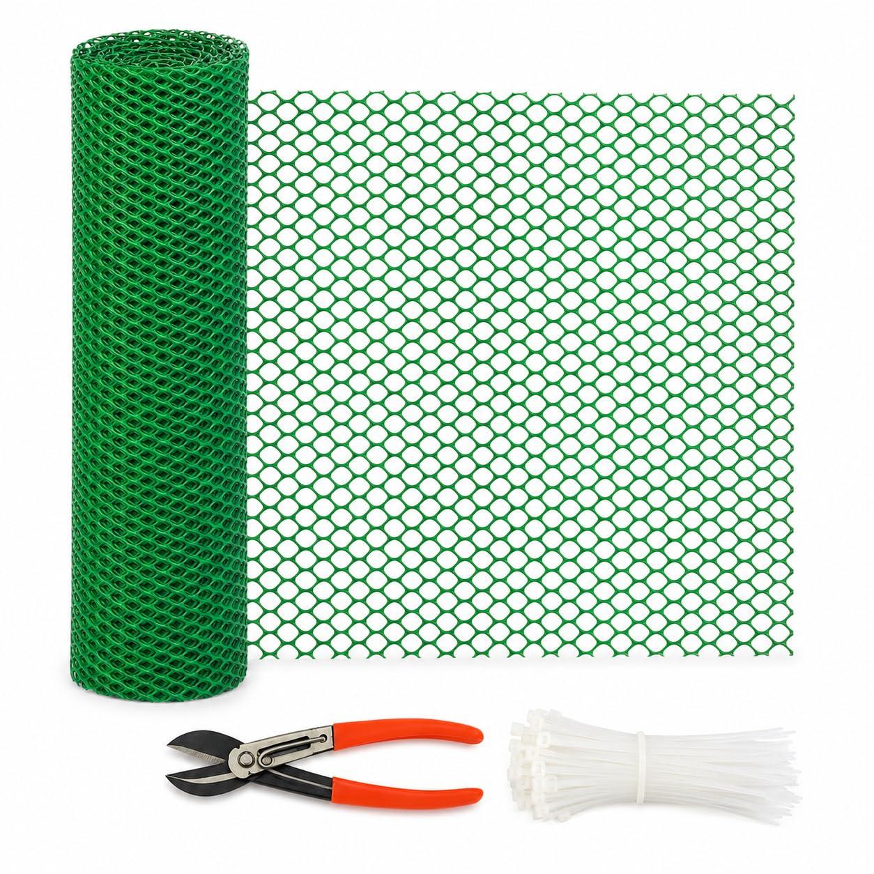 Navagraha HDPE Garden Fencing Net Tree Guard for Balcony, 3.3 ft x 10 ft