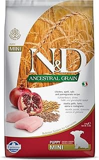 Farmina N&D Pumpkin Adult Mini Dog Food | Chicken, Pomegranate & Pumpkin | Rich in Anti-oxidants | Complete Food for Adult Dogs | 2.5kg | No Artificial Preservatives