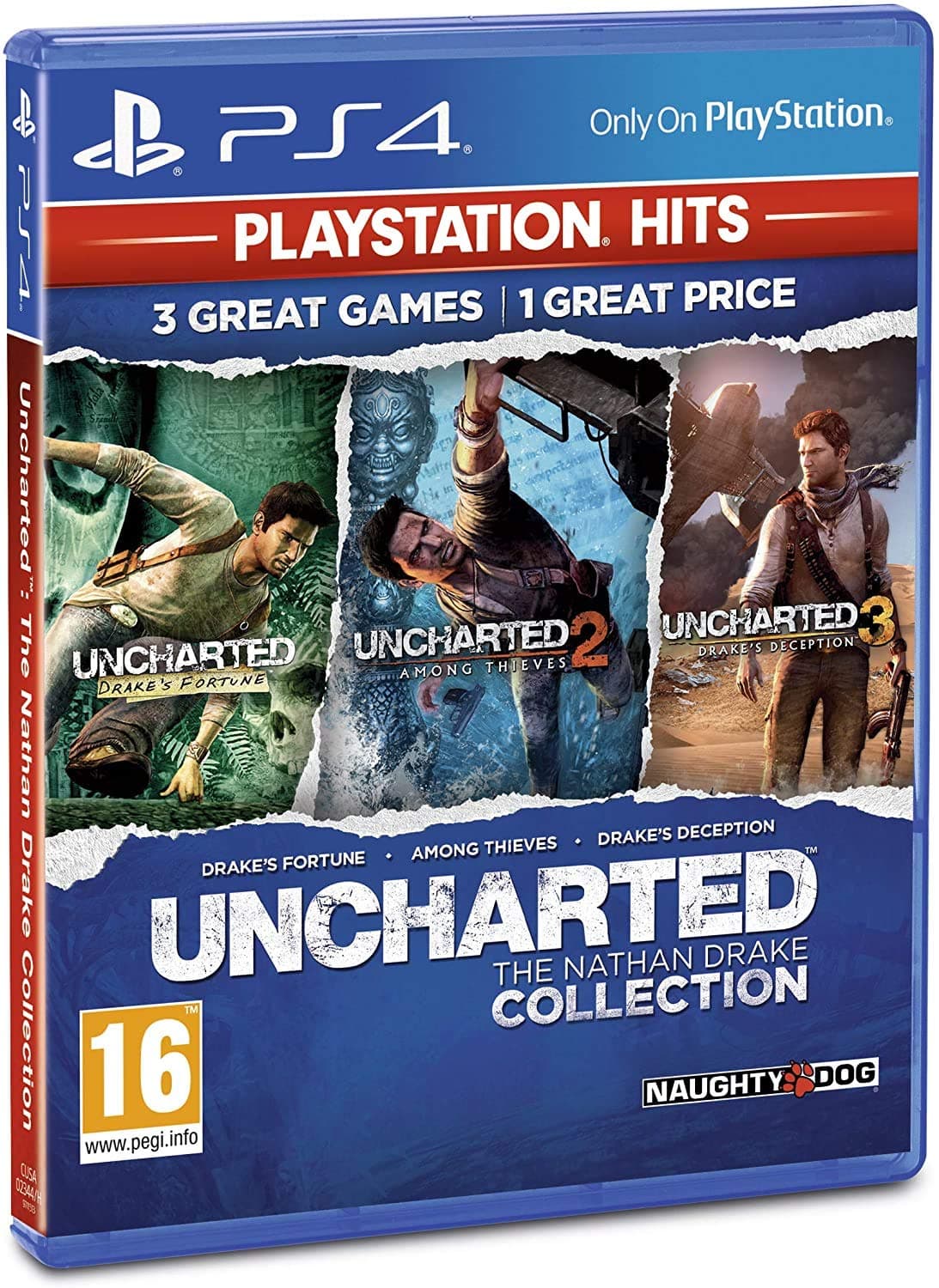 Uncharted -The Nathan Drake Collection 3 in 1 (PS4)