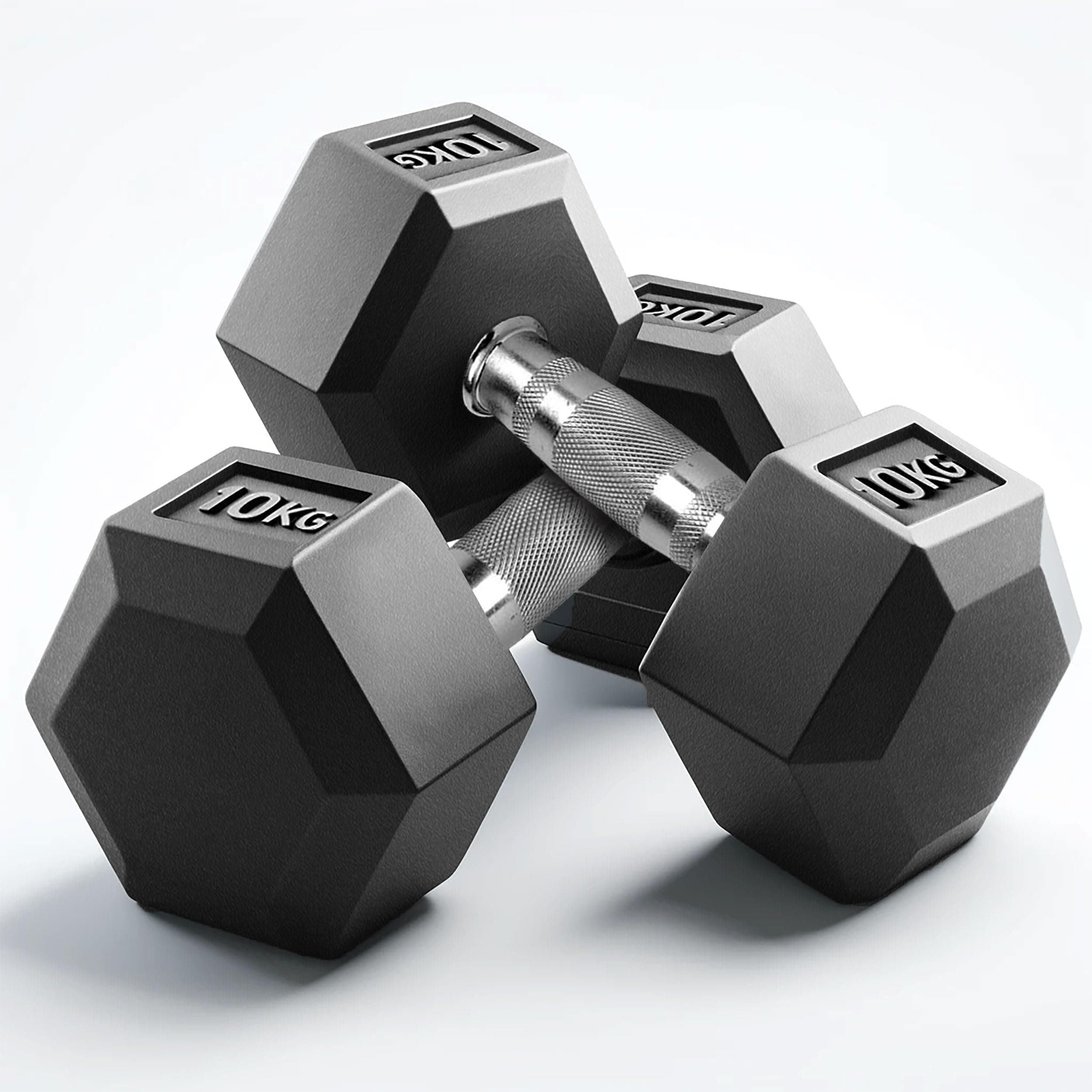 Slovic Dumbbells Set for Home Workout 20 KG [10 KG x 2]