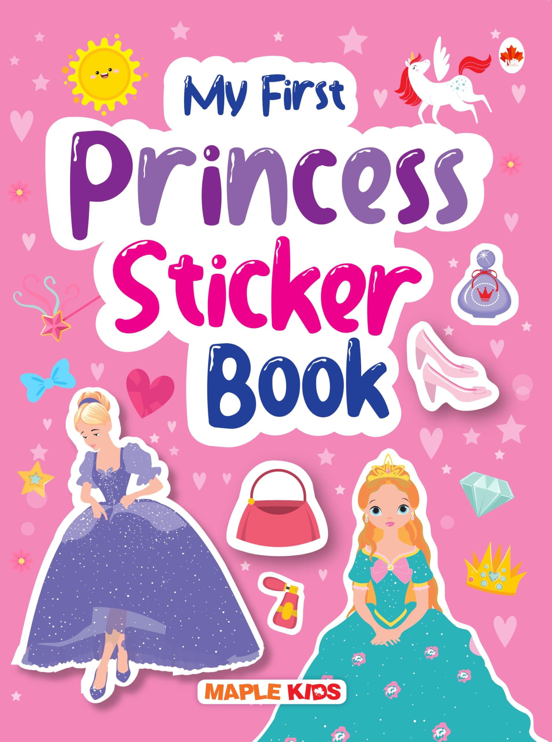 My First Sticker Book - Princess - Activity Book for Kids with 100+ Stickers - Stickers for Children - Age 3+ Years