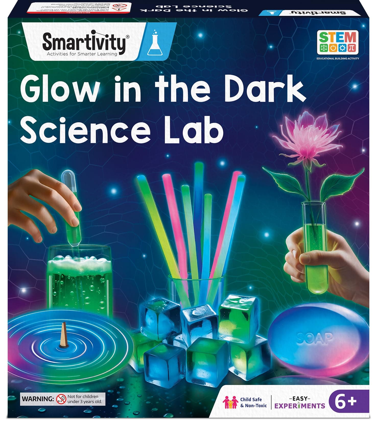 Smartivity Glow Magic Science Kit for Kids 6-12 Years