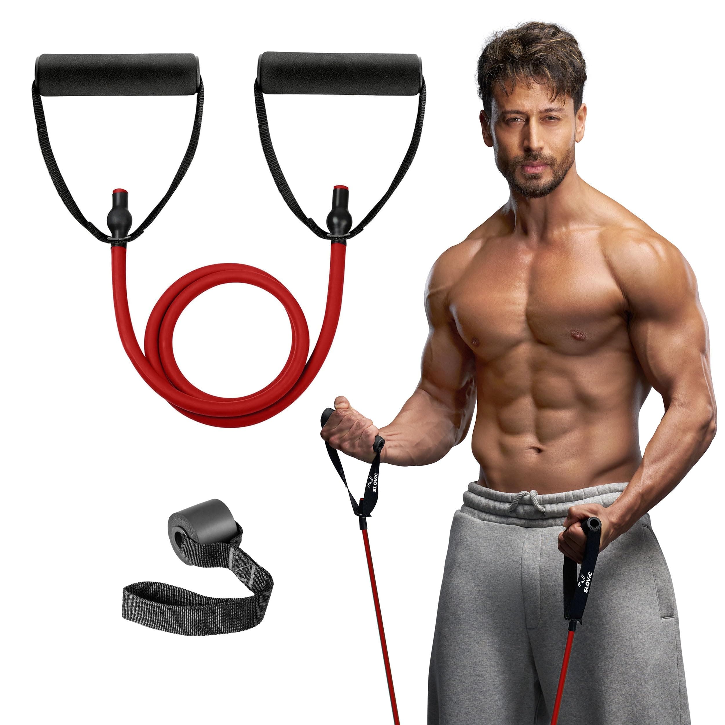 Slovic Resistance Tube [Upto 15 KG] | Red