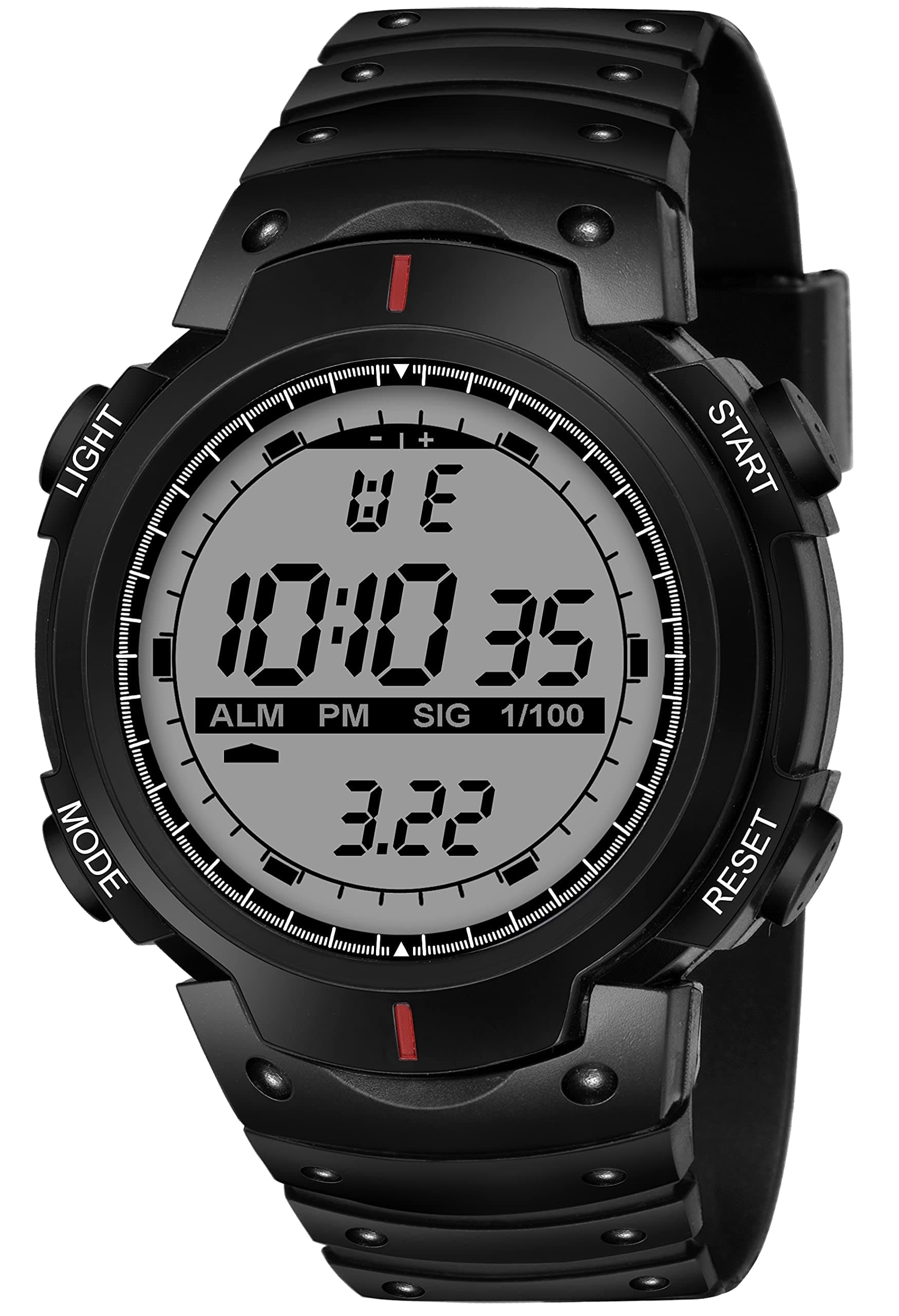 Acnos® Premium Brand - A Teymex Digital Watch Shockproof Multi-Functional Automatic Black Strap Waterproof Digital Sports Watch for Men's Kids Watch for Boys - for Men Pack of 1