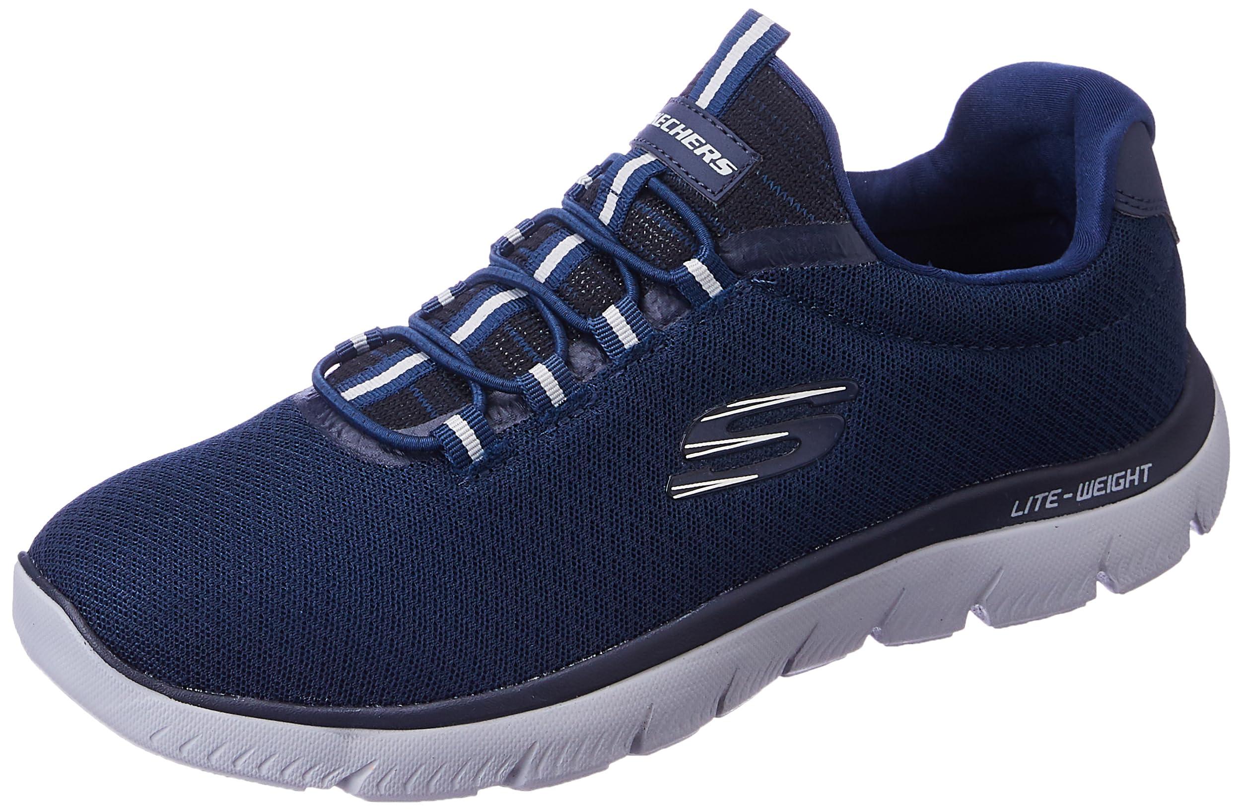 Skechers Mens Summits - 52811ID Navy Casual Shoe - 11 UK (12 US) (52811ID-NVY)