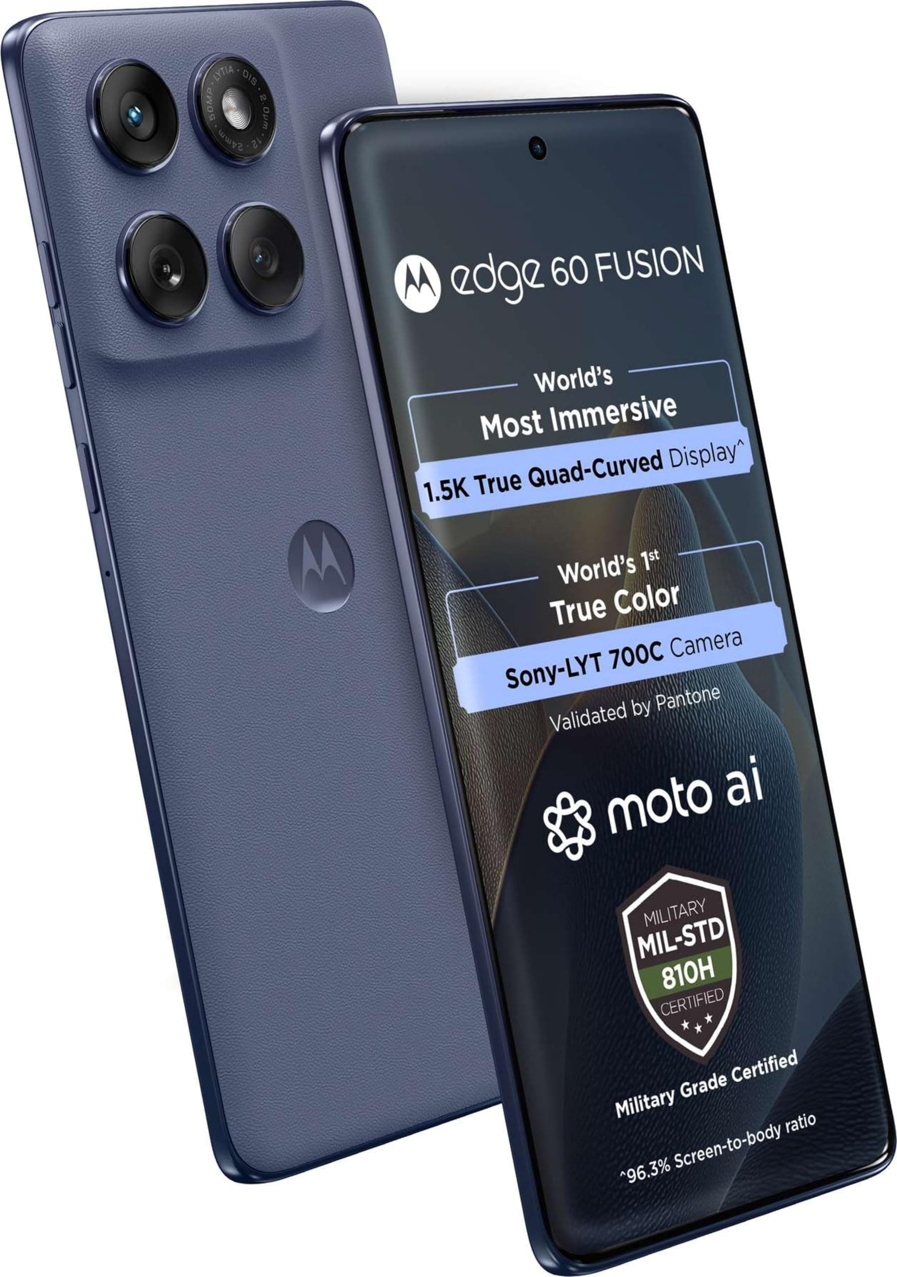 MOTOROLA Edge 60 Fusion 5G (PANTONE Slipstream, 256 GB) (8 GB RAM)