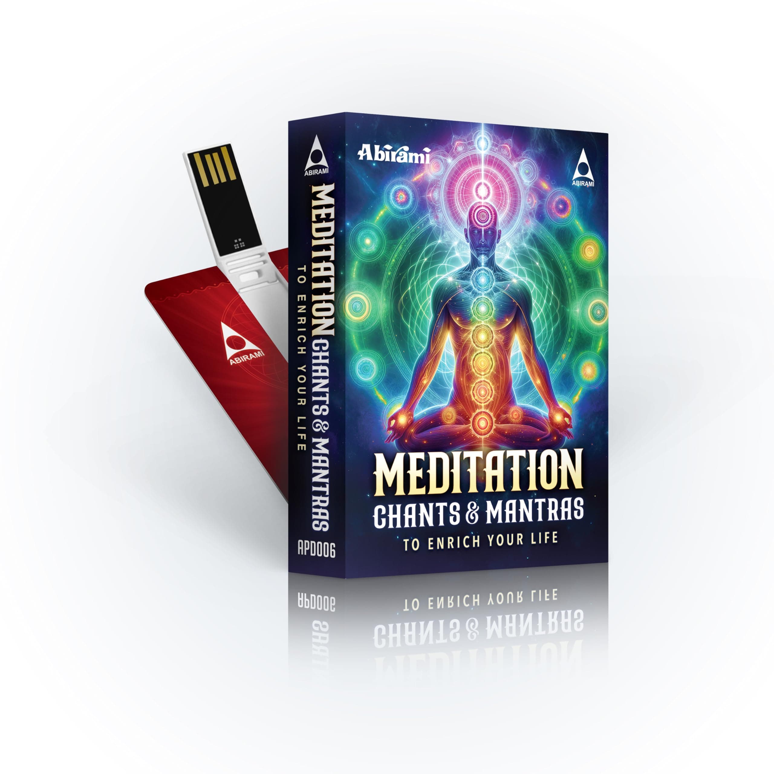 Music Card: Meditation Chants & Manthras | Sanskrit | 4GB | 16+ hours | USB Pendrive