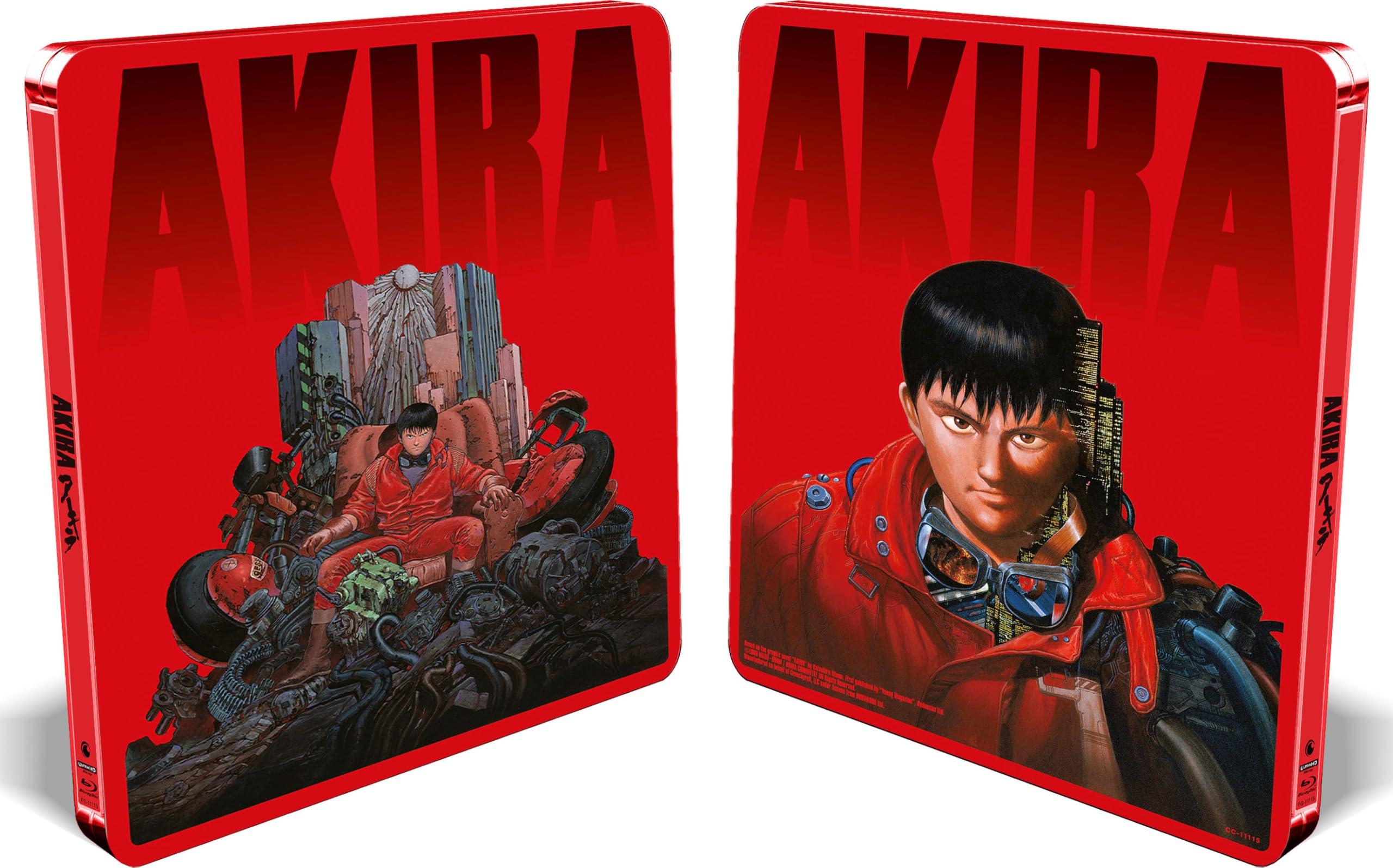 Akira (SteelBook) (Uncut) [4K Ultra HD/Blu-ray] (1988) | Imported from US | 124 min | Crunchyroll | Action Anime Fantasy Foreign Sci-Fi Thriller | Director: Katsuhiro Otomo | Starring: Mitsuo Iwata