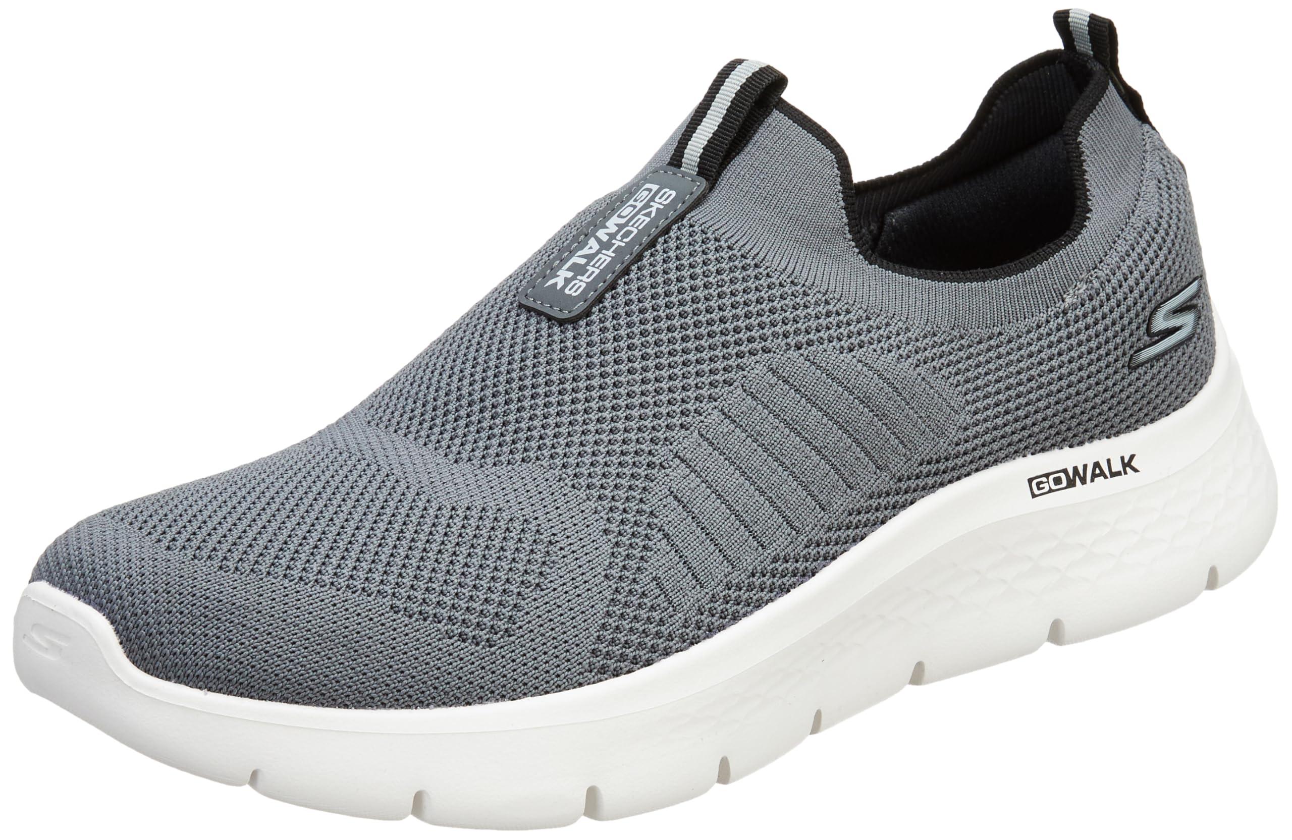 Skechers-Men's Walking Shoes-GO Walk FLEX-216506ID-CCBK-7 Charcoal/Black