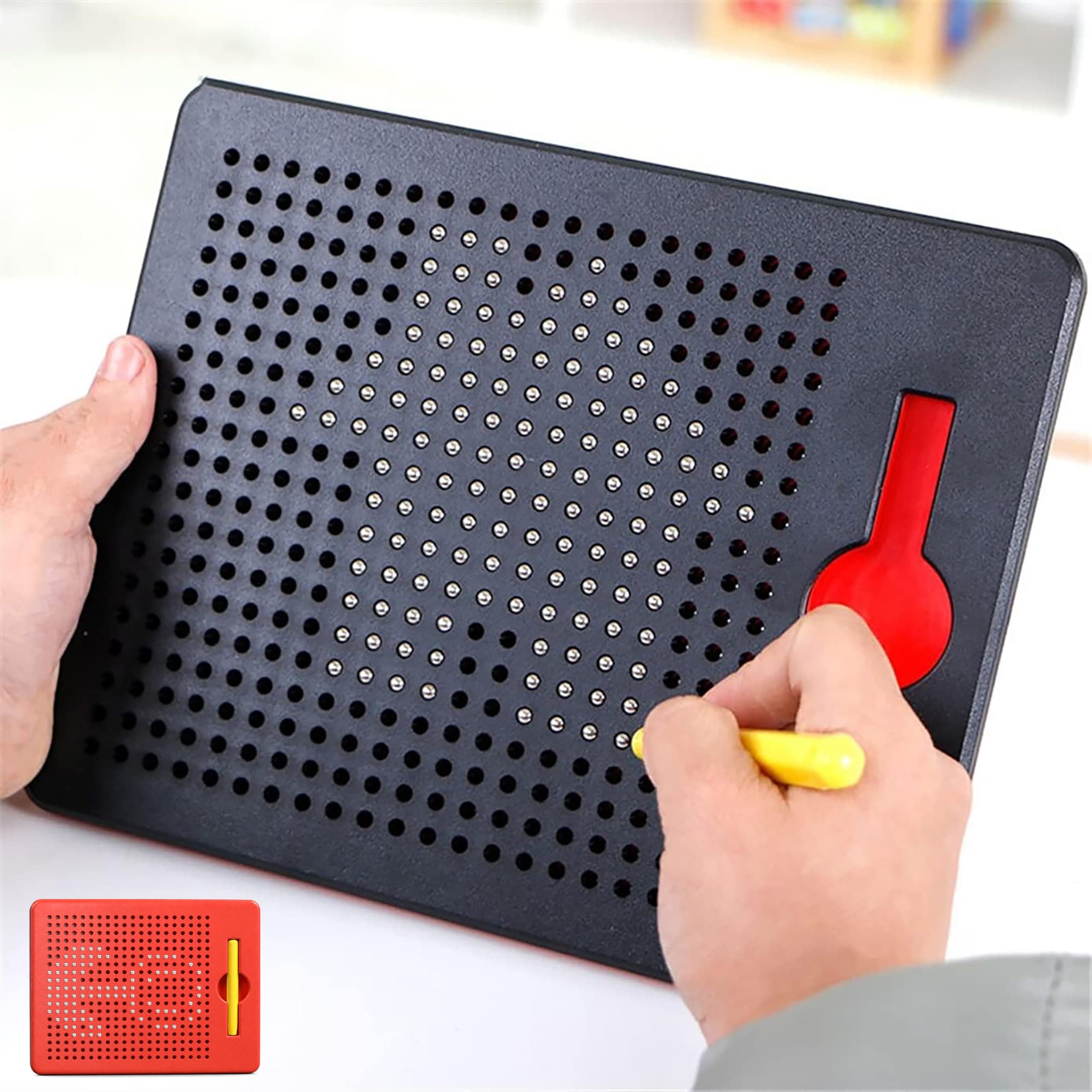 VGRASSP MagPad Play Magnetic Drawing Board - Erasable Doodle Writing Pad for Kids - Color as per Stock (Drawing Board)