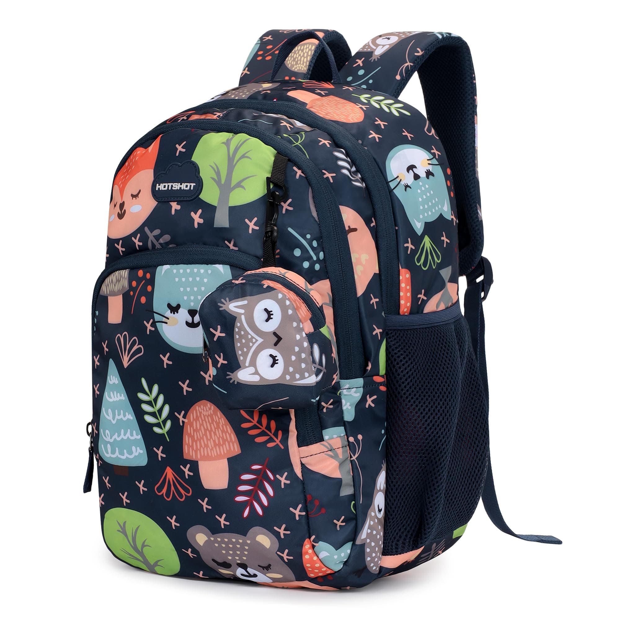 BEAUTY GIRLS BY HOTSHOT PANDA_1837|school bag for girls|kid bag|bag for girls|backpack for girls|for boys & girls |15.5 INCH|water resistant|20 L school bag