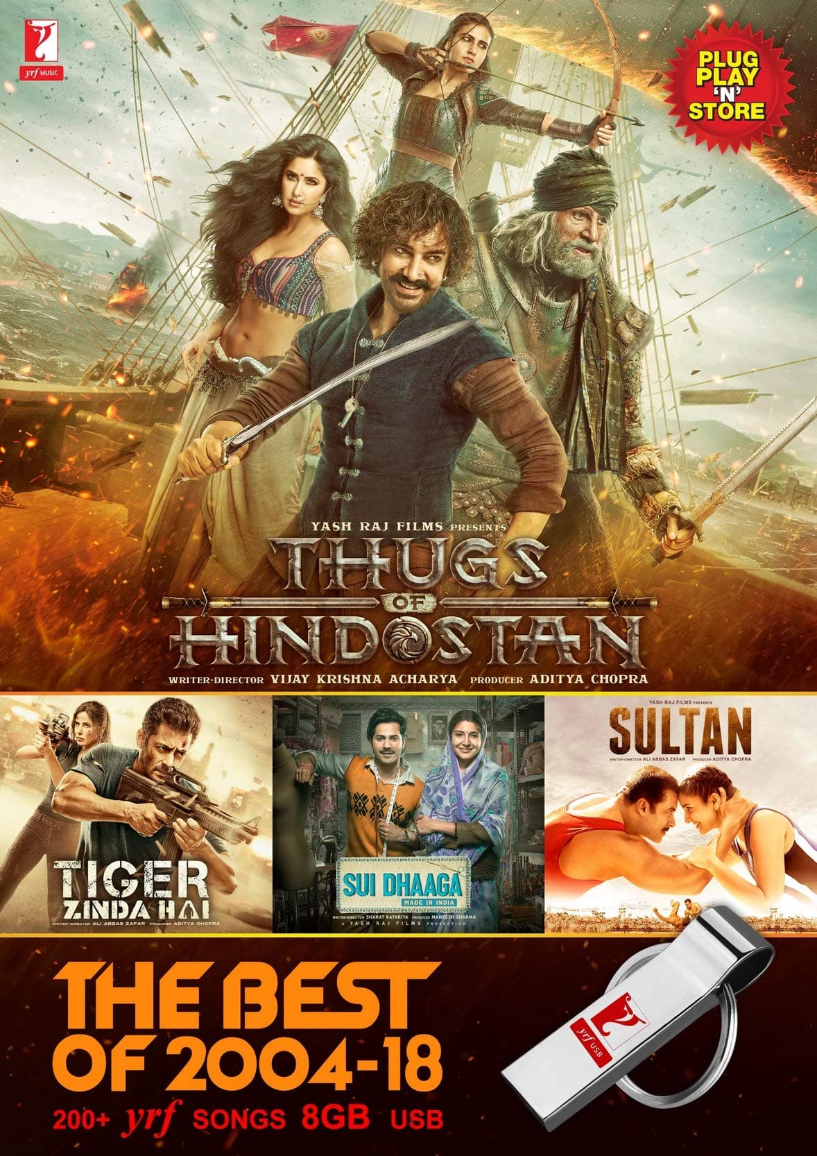 200 + YRF Songs the Best of 2004-18