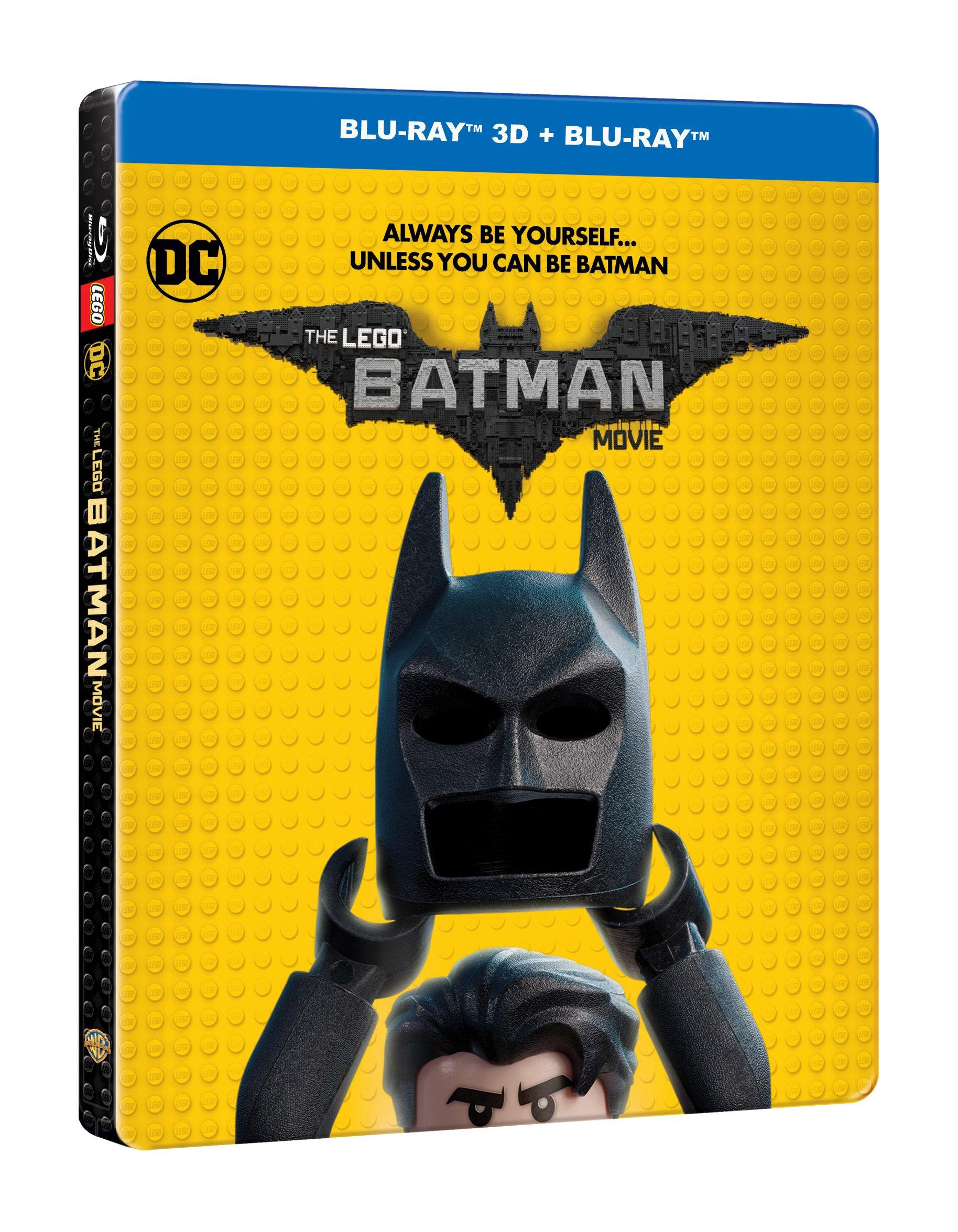The LEGO Batman Movie (Limited Collector's Edition Steelbook) (Blu-ray 3D & Blu-ray) (2-Disc)