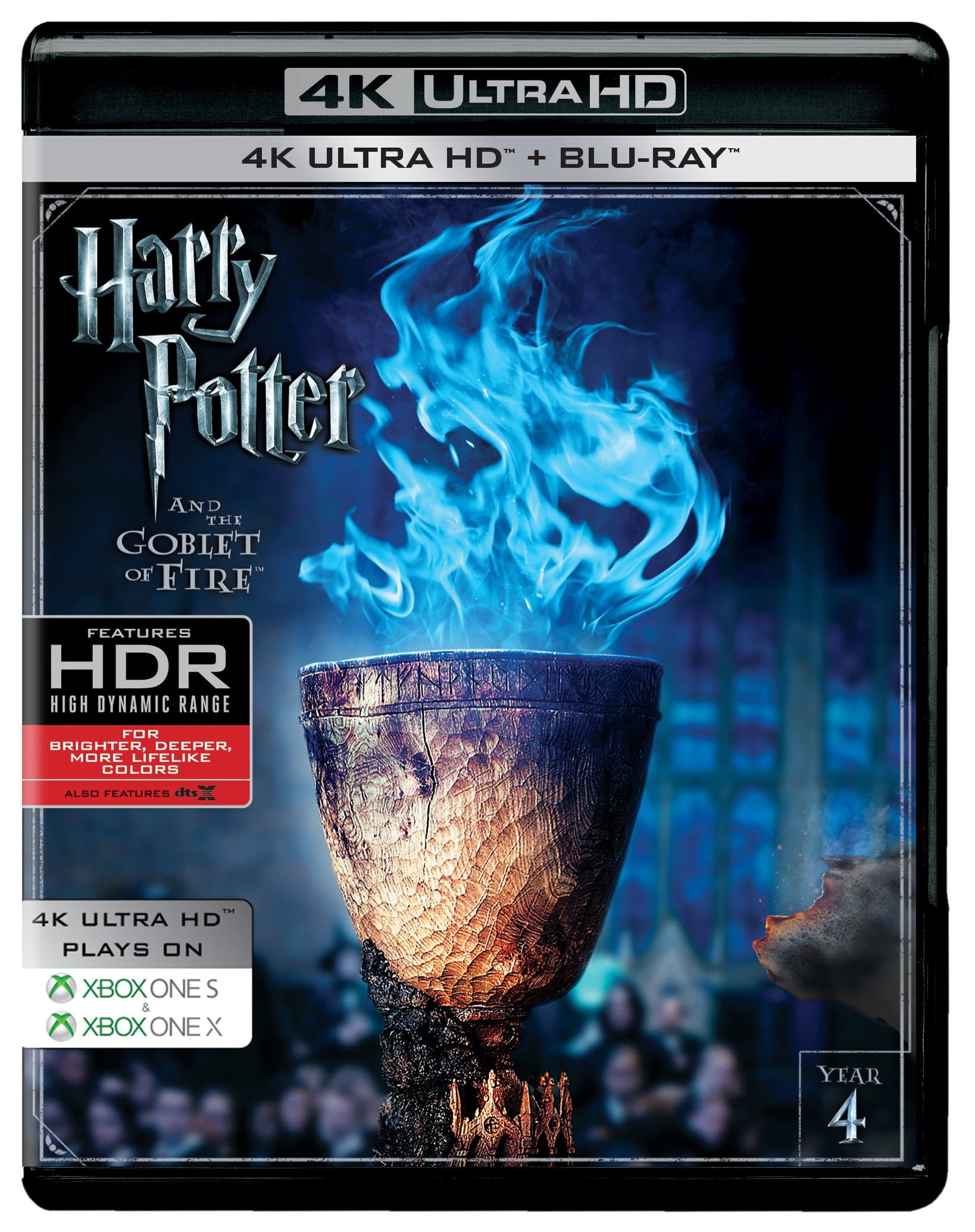 Harry Potter and the Goblet of Fire (2005) - Year 4 (4K UHD + Blu-ray) (2-Disc)
