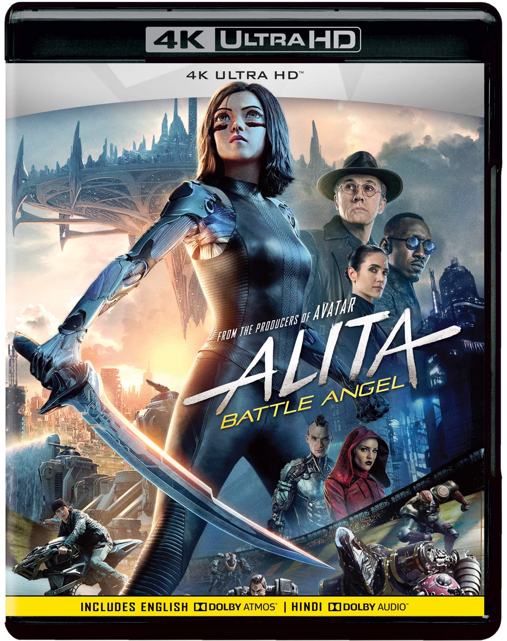 James Cameron's - Alita: Battle Angel (2019) - A Robert Rodriguez Film (4K UHD) (1-Disc)