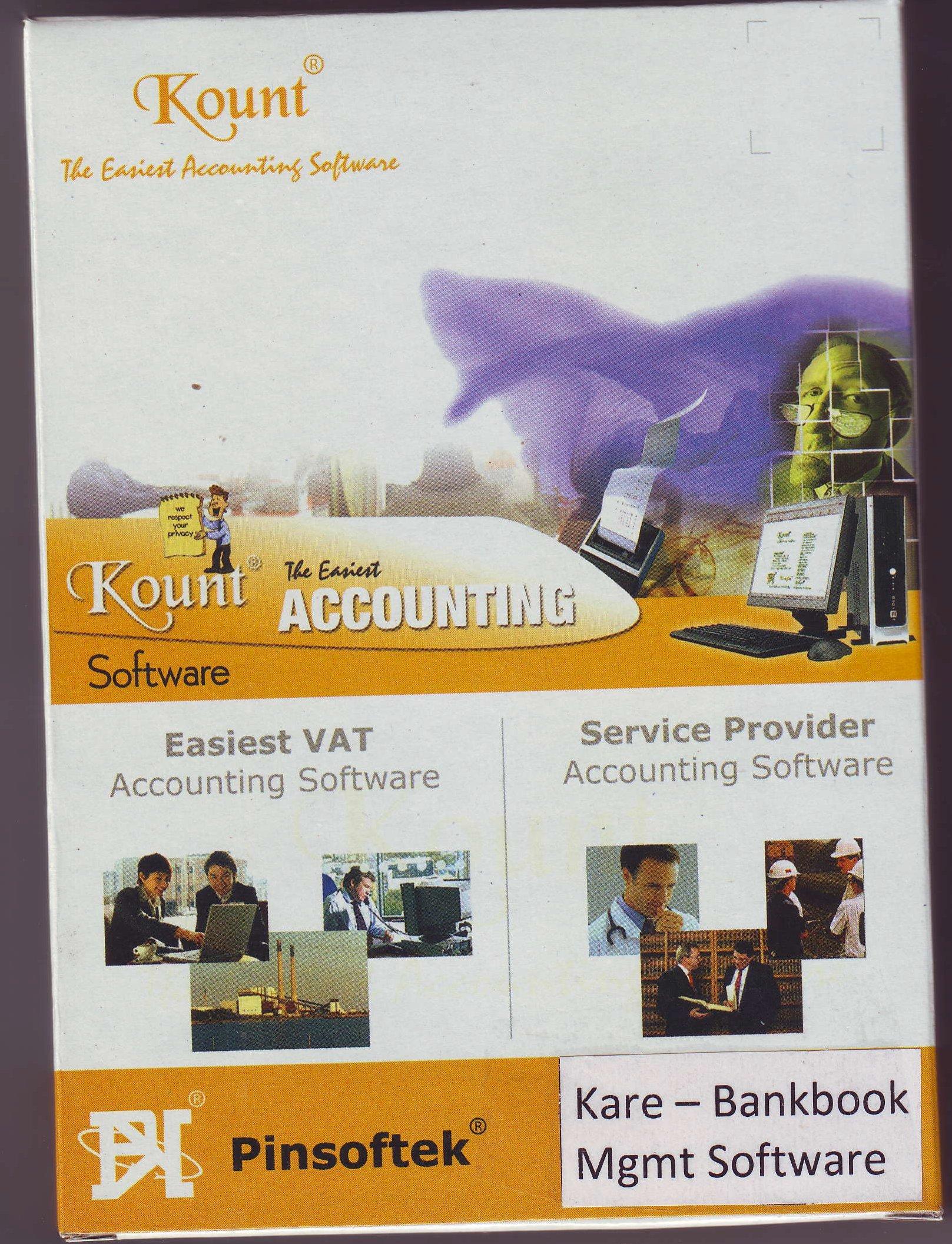 Kare - Bank Book Management Software GST Ready- Single User(CD)