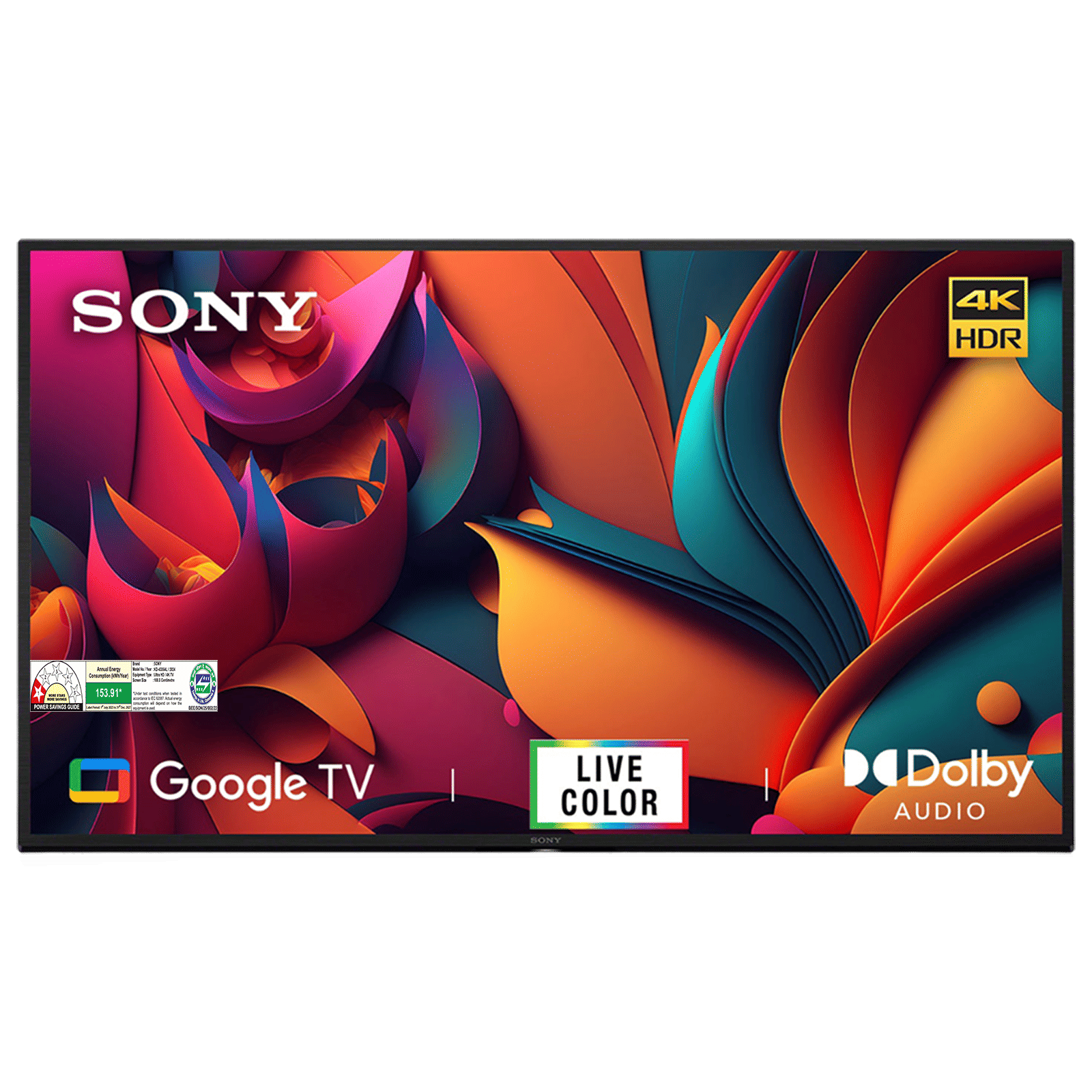 SONY X64L 109 cm (43 inch) 4K Ultra HD LED Google TV with High Dynamic Range (2023 Model)
