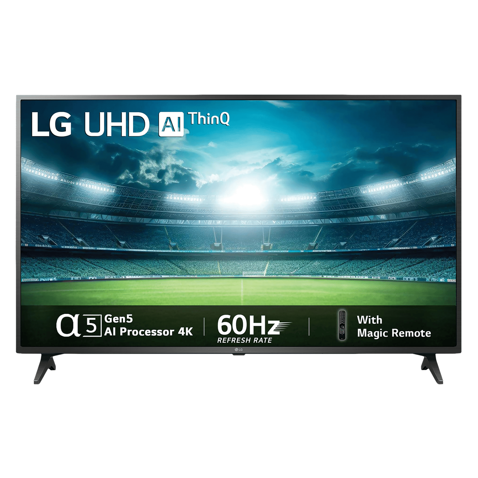 LG UQ7500 140 cm (55 inch) 4K Ultra HD LED WebOS TV with ?5 Gen5 AI Processor (2022 model)