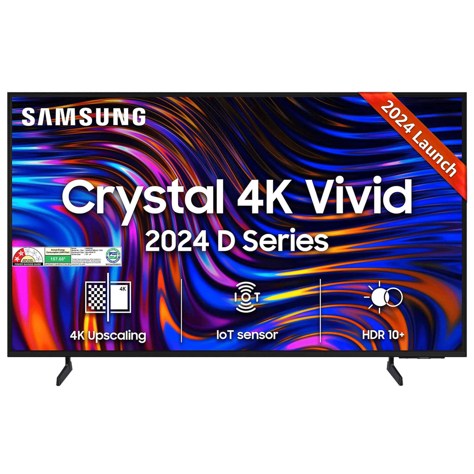 SAMSUNG DUE70 127 cm (50 inch) 2.5 Star 4K Ultra HD LED Tizen OS TV with Crystal Processor 4K