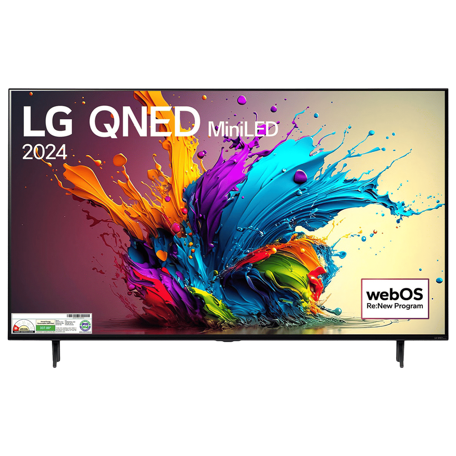 LG QNED90 165 cm (65 inch) 1 Star QNED MiniLED 4K Ultra HD Smart WebOS TV with Dolby Vision & Dolby Atmos (2025 model)