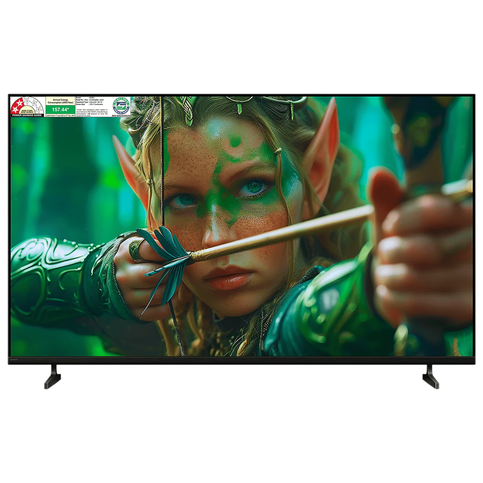 SONY BRAVIA 2 II 127 cm (50 inch) 2 Star LCD 4K Ultra HD Smart Android TV with Built- in Chromecast (2025 model)