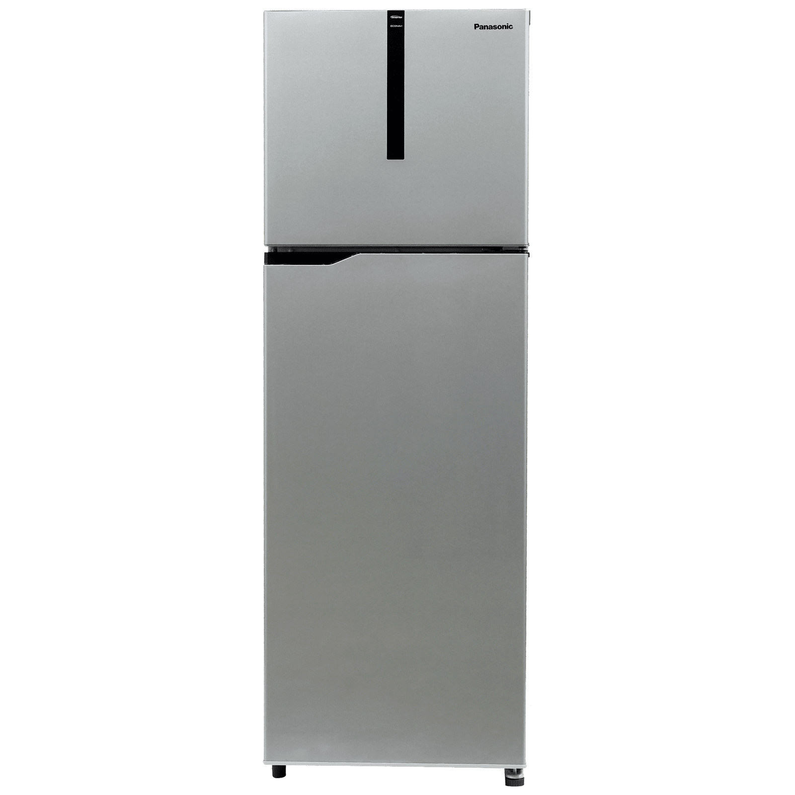 Panasonic 237 Litres 2 Star Frost Free Double Door Refrigerator with 6 Stage Intelligent Inverter (NR-TH272BUSN, Shiny Silver)