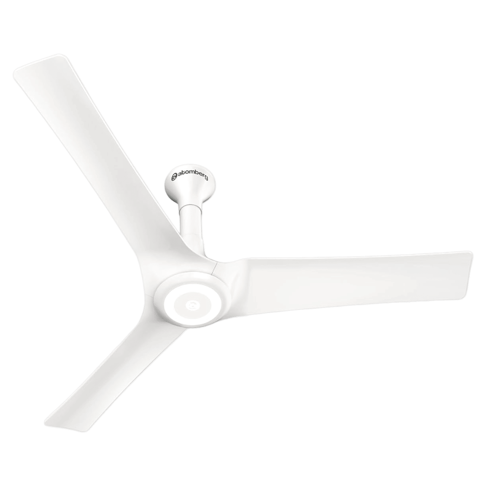 atomberg Aris Starlight 5 Star 1200mm 3 Blade BLDC Motor Smart Ceiling Fan with Remote (LED Speed Indicator, Marble White)