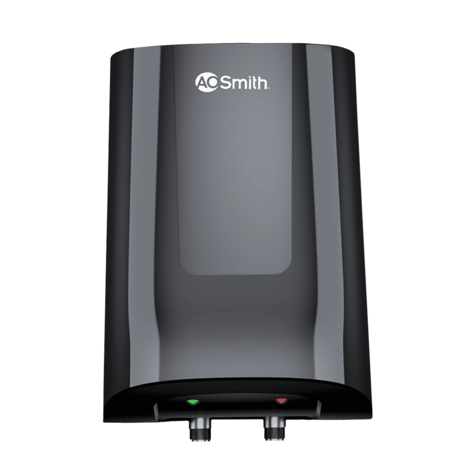 AO Smith MiniBot 3 Litres 5 Star Vertical Instant Water Geyser with Glass Coated (Black)