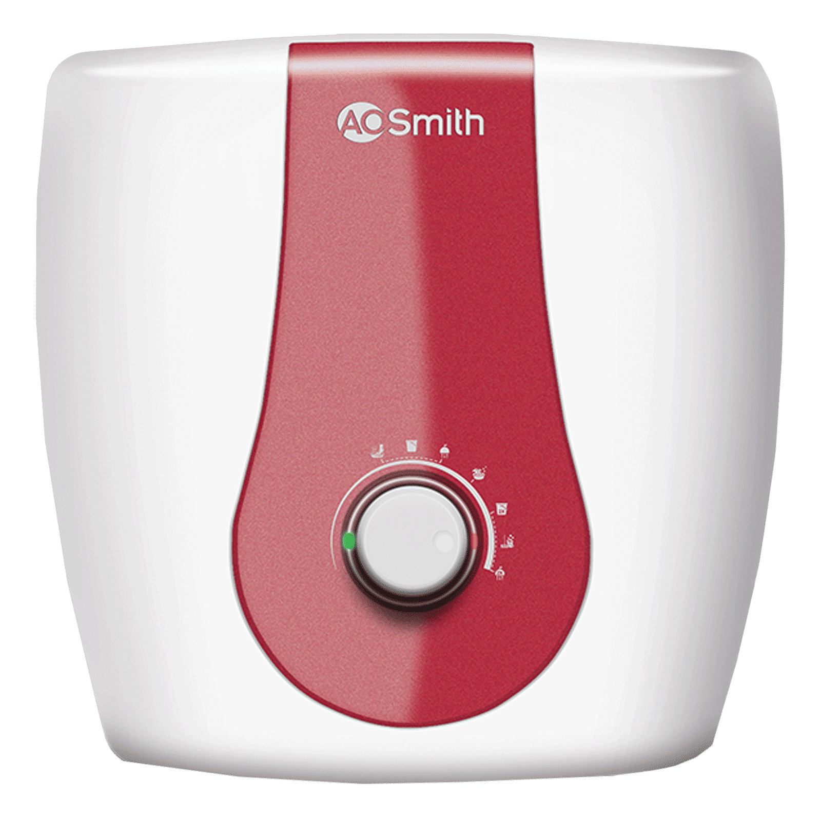 AO Smith Xpress 6 Litres 5 Star Vertical Storage Water Geyser with Glass Coated Incoloy Heating Element (White)