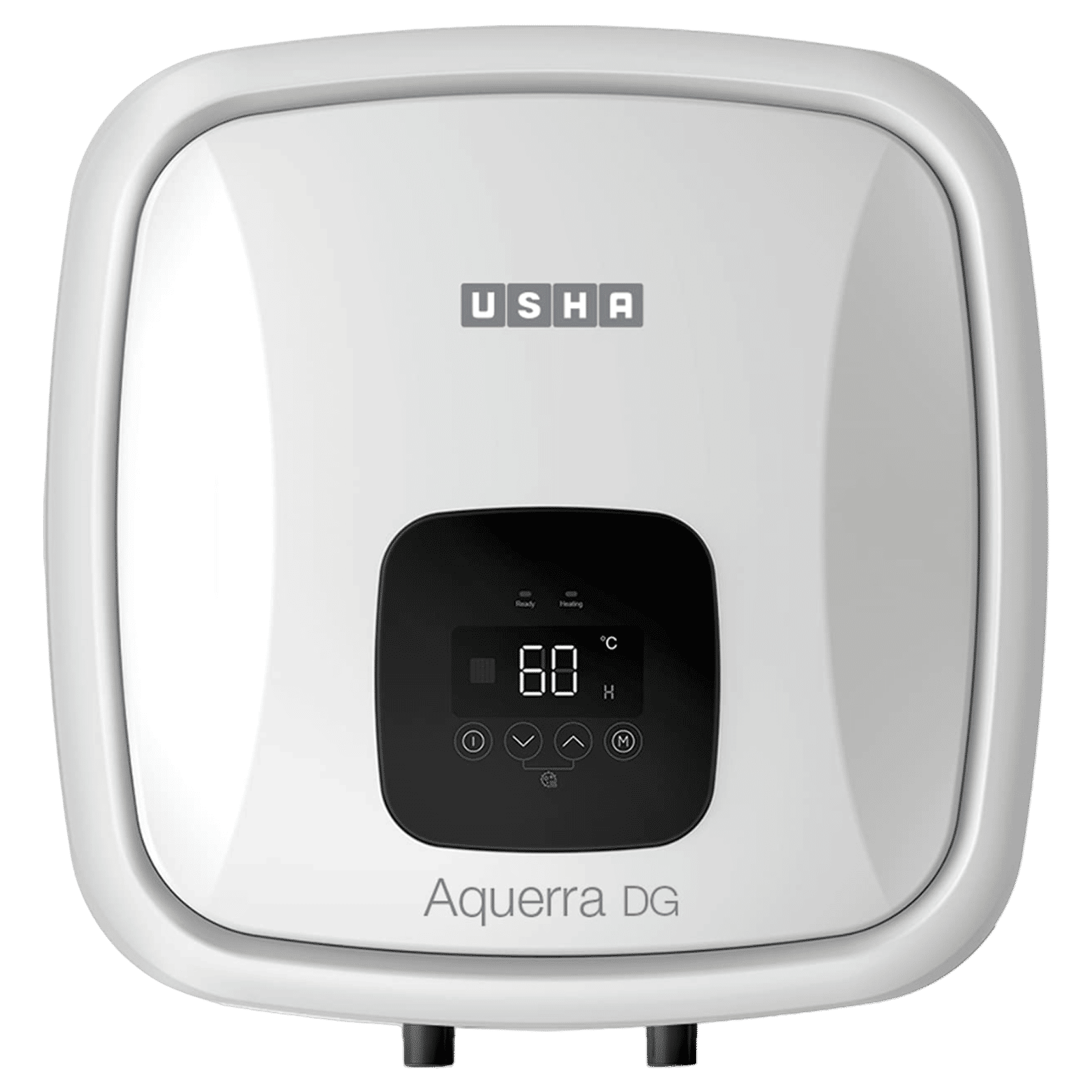 USHA Aquerra DG 15 Litre 5 Star Vertical Storage Geyser with Thermal Cutoff (White)
