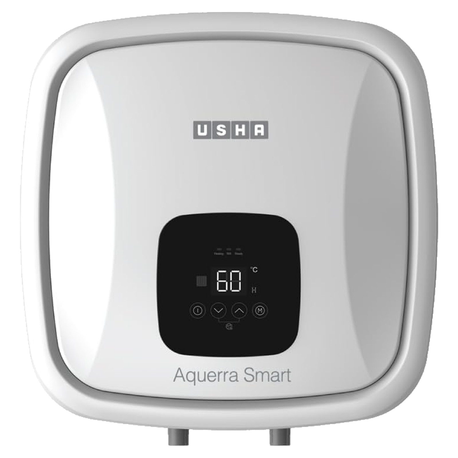 USHA Aquerra 25 Litre 5 Star Vertical Smart Geyser with Intelligent Features Through App (White)