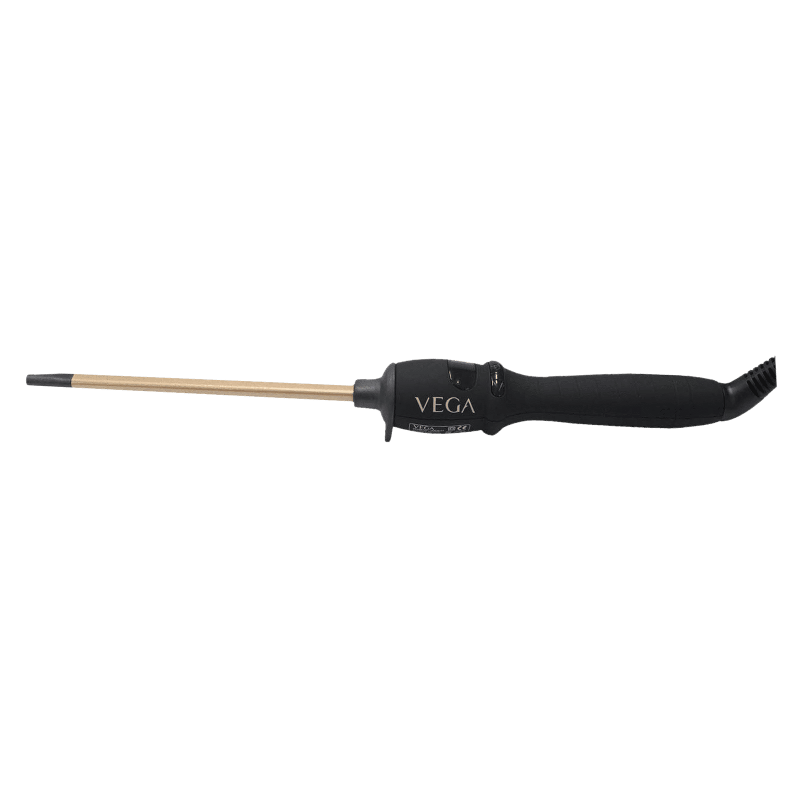 VEGA Chopstick Hair Styler with Ceramic Coating Barrel Technology (Power Indicator Light, Black)