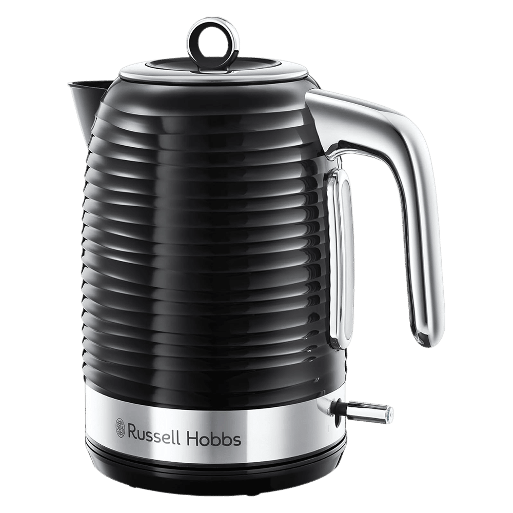 Russell Hobbs Inspire 2400 Watt 1.7 Litre Electric Kettle with 360 Degree Cordless Base (Black)