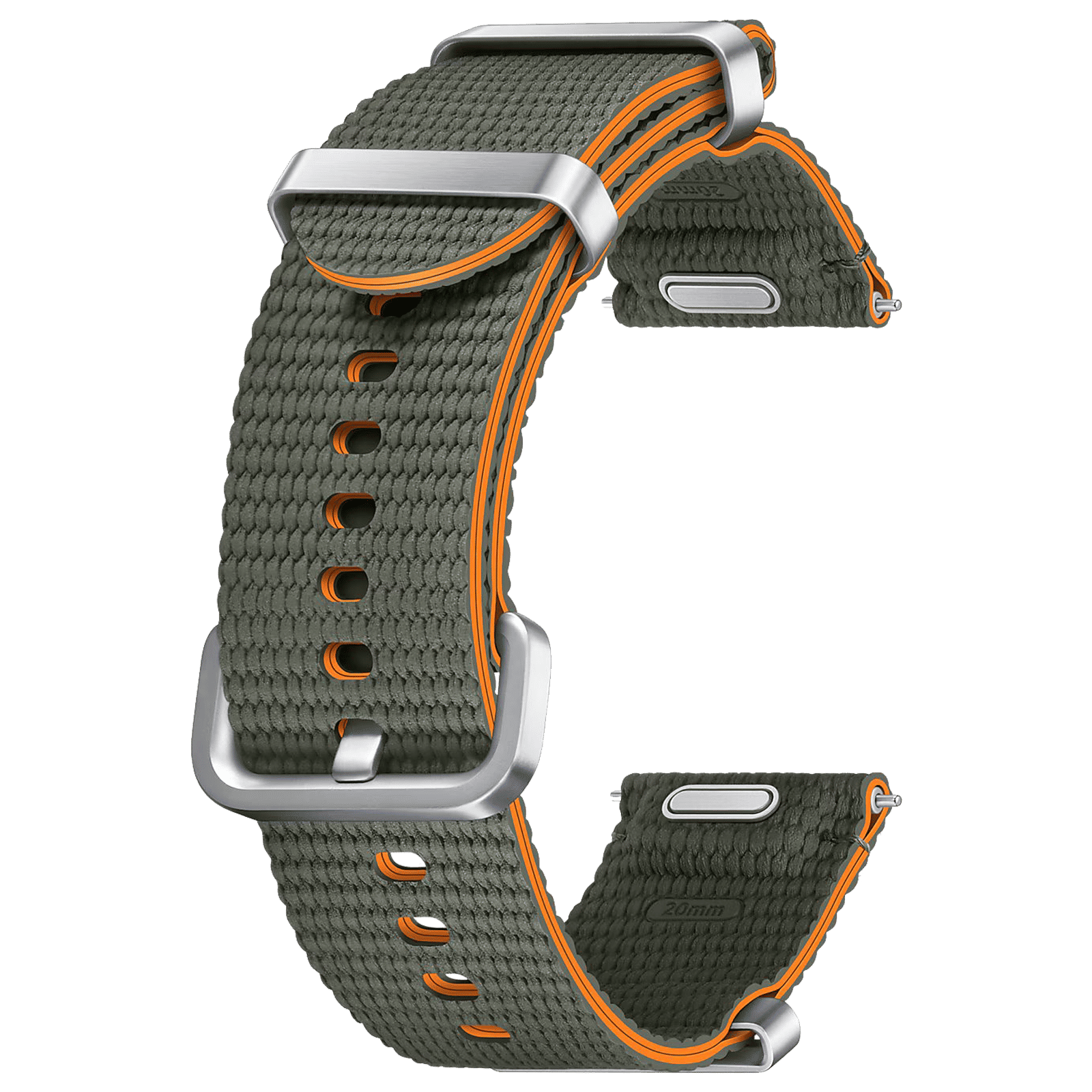SAMSUNG ET-SOL30SKEGIN HNBR, SUS, Athleisure Band for SAMSUNG Galaxy Watch7, Watch4, Watch4 Classic, Watch5, Watch 5 Pro, Watch6 & Watch6 Classic (S/M) (Fashionable Band, Green)