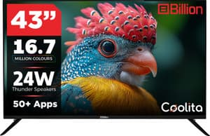 Billion 109 cm (43 inch) Full HD LED Smart Coolita TV Online at best Prices In India