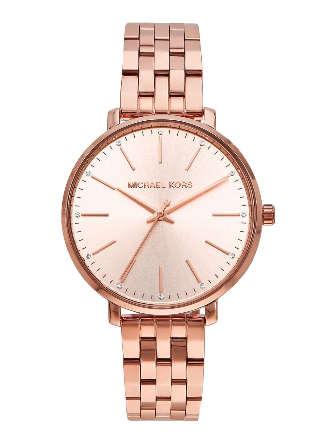 Michael Kors Michael Kors Women Rose Gold Pyper Analogue Watch MK3897