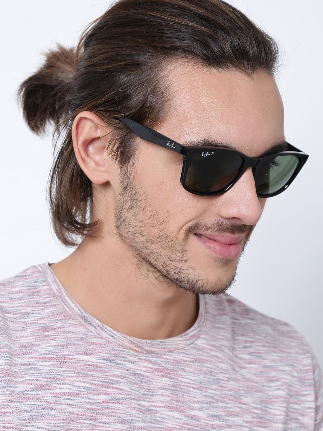Ray-Ban RAY-BAN Men Polarized Green Lens Square Sunglasses - 0RB4269I601/9A56