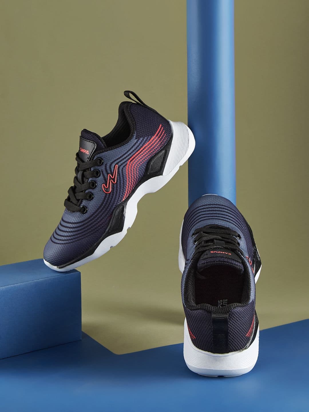Campus Campus PABLE Kids Mesh Running Sports Shoes
