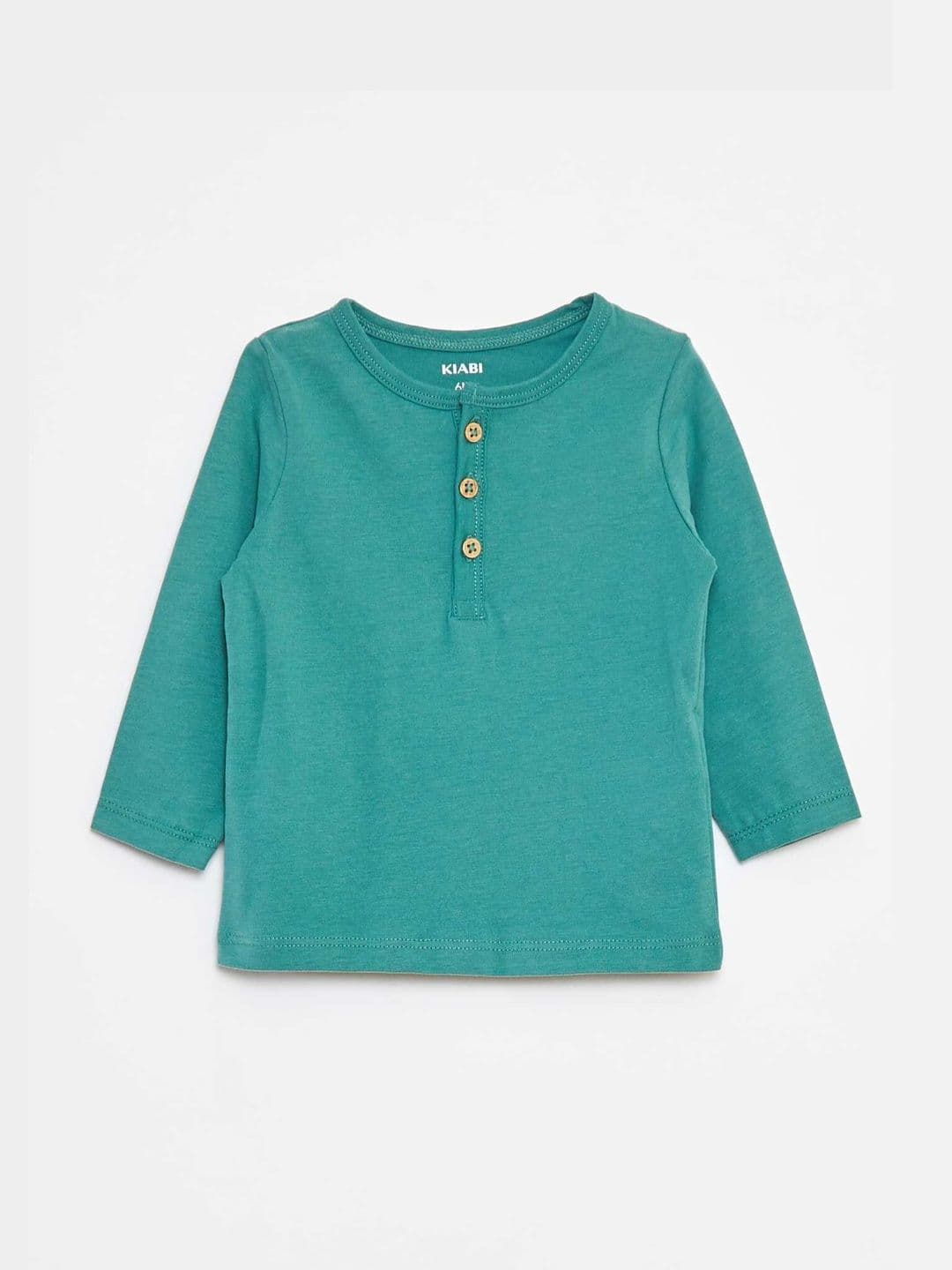 KIABI KIABI Boys Green Cotton Tshirts