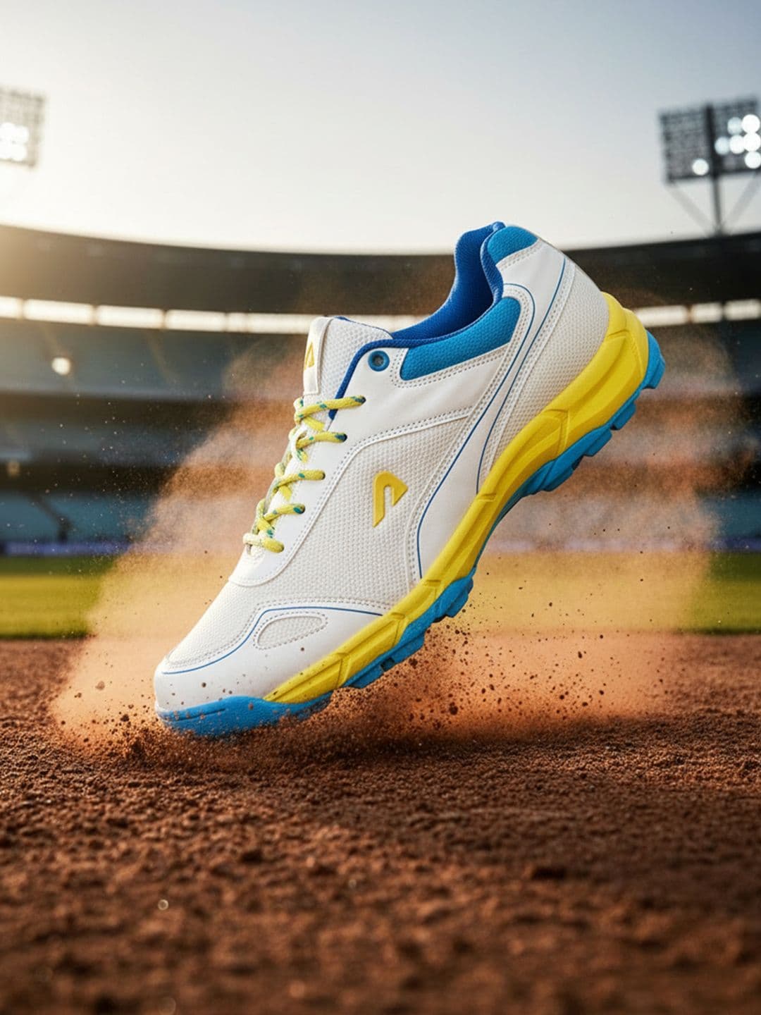 BOLDFIT BOLDFIT Men Neongreen Cs Sports Cricket Shoes