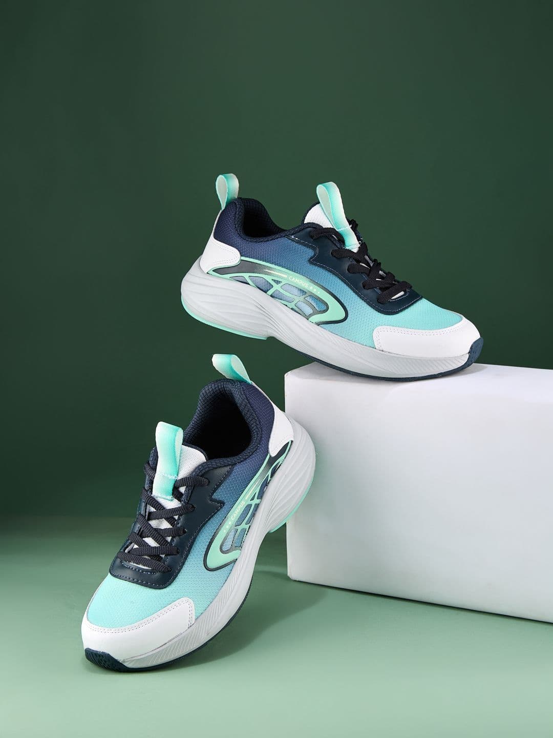 Campus Campus LUNAR Unisex Kids Mesh Running Sports Shoes