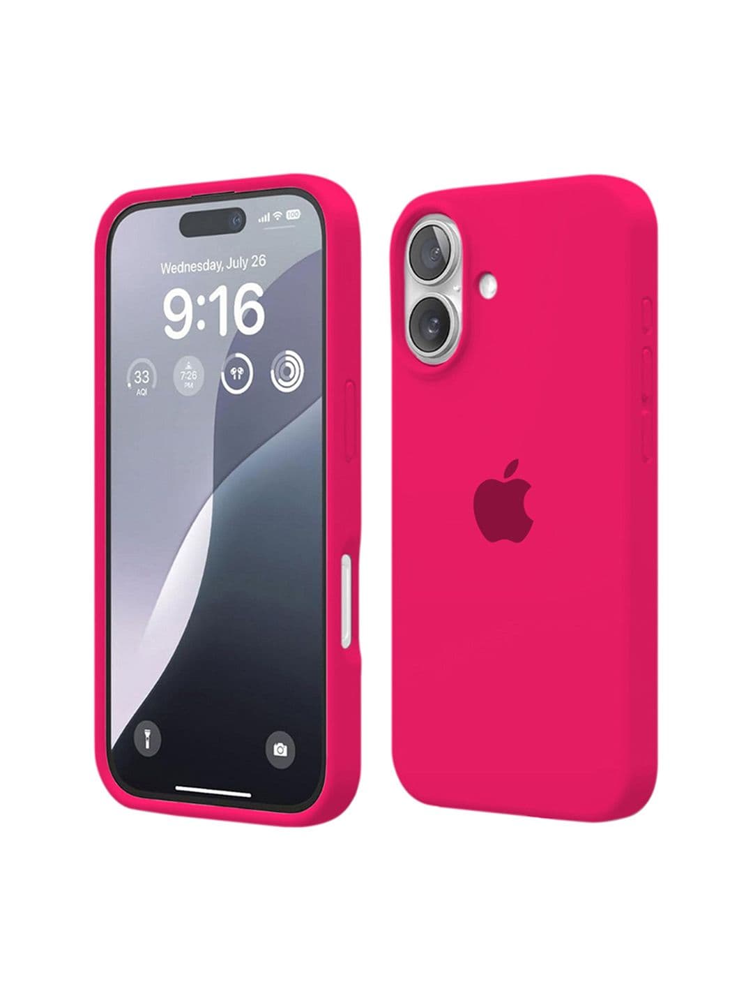 INNOPACE INNOPACE Unisex iPhone 16 Solid Drop Protection Back Case