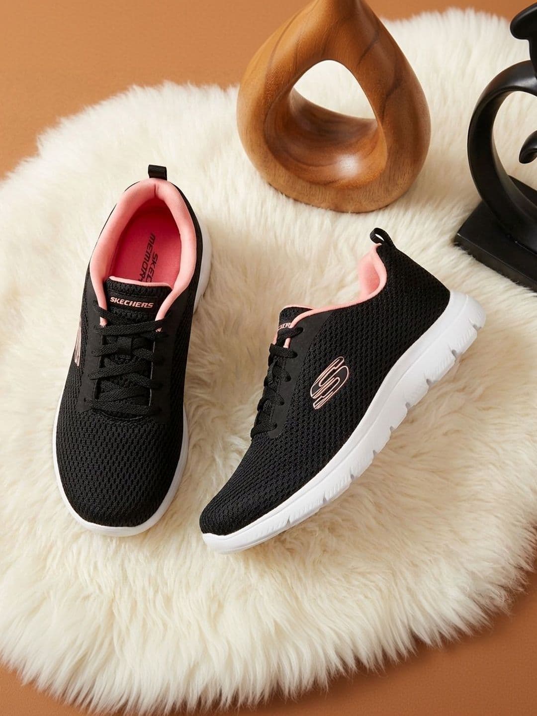 Skechers Skechers Women Lace-Ups Running Sports Shoes