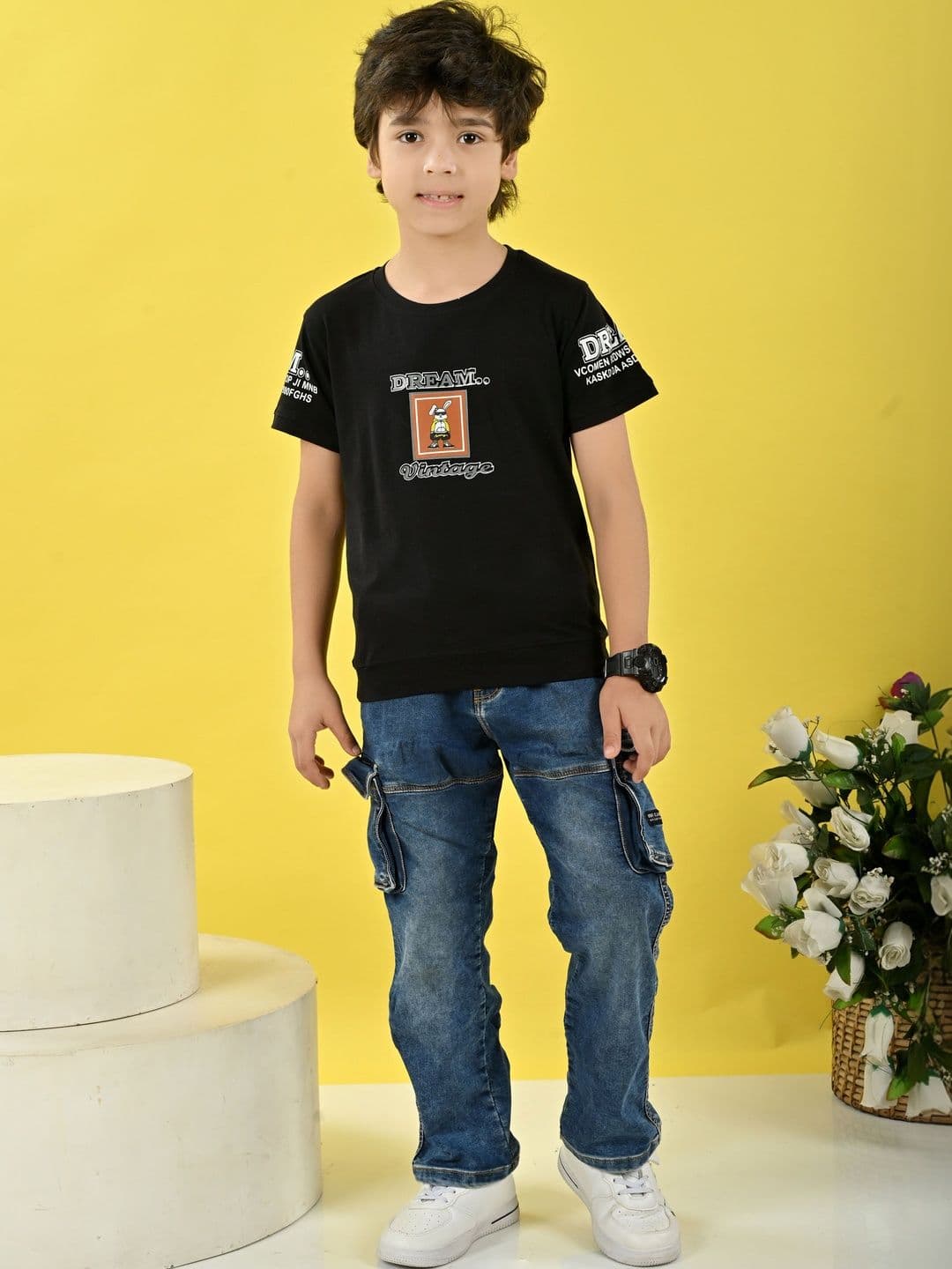 SWEETY NX SWEETY NX Boys Printed T-shirt